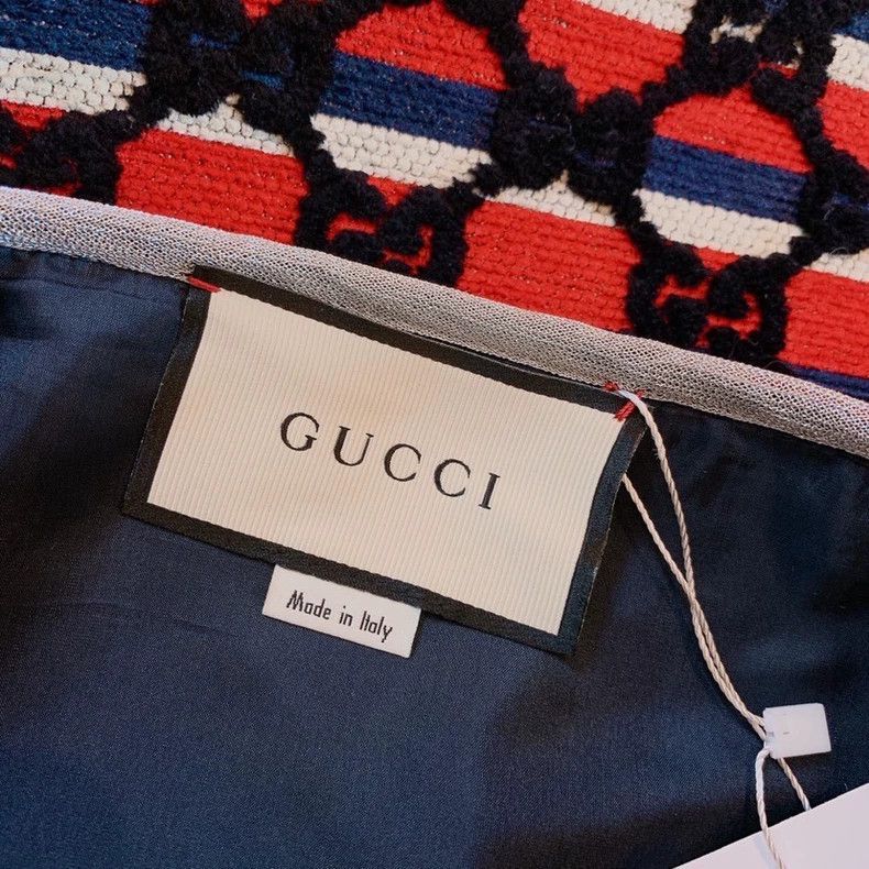 Gucci Gucci Color-matched full Logo blended silver silk braided s Size 25" / US 0 / IT 36 - 5 Thumbnail