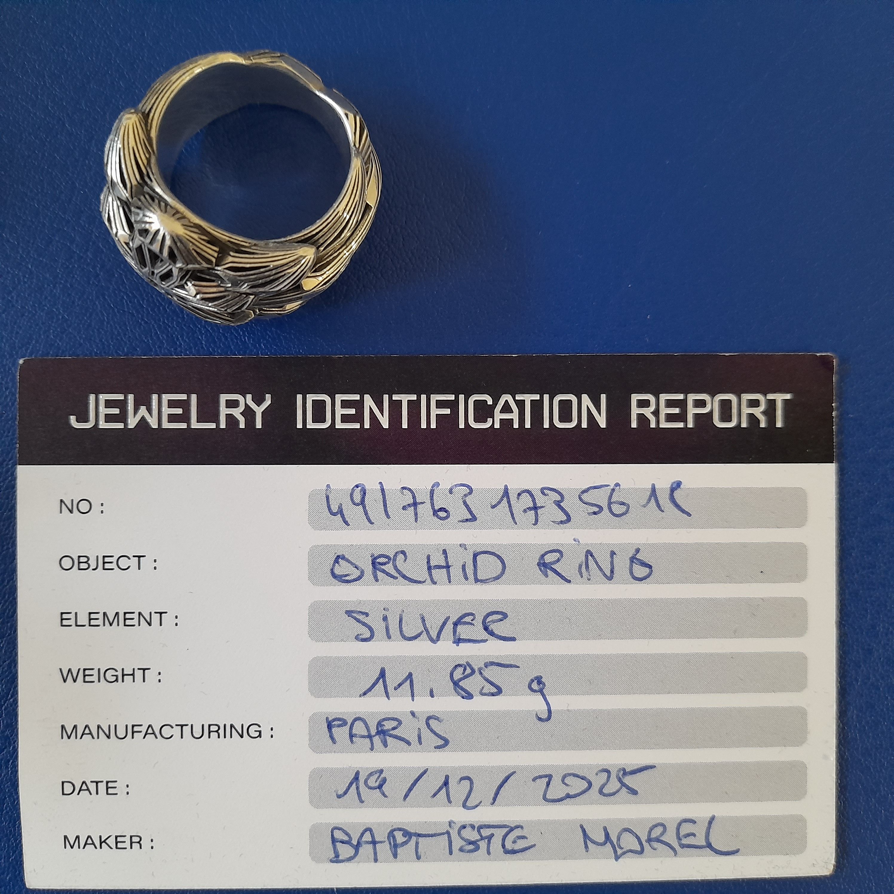 Other Møsaïs Paris / Mosais Paris / ORCHID Ring Size ONE SIZE - 6 Thumbnail