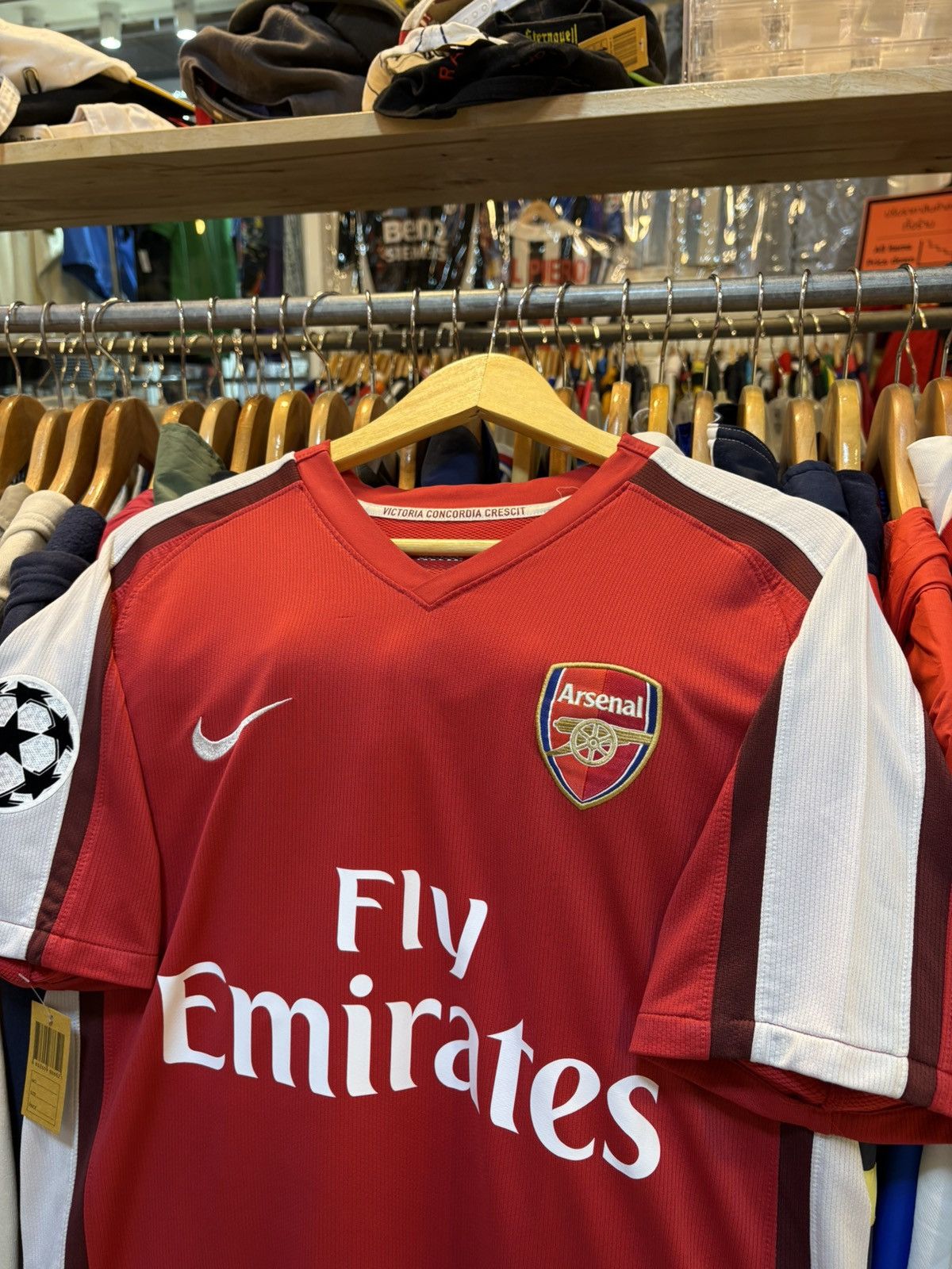 Nike 2008-2009 Arsenal FC Home Kit V.PERSIE 11 Size US L / EU 52-54 / 3 - 3 Thumbnail