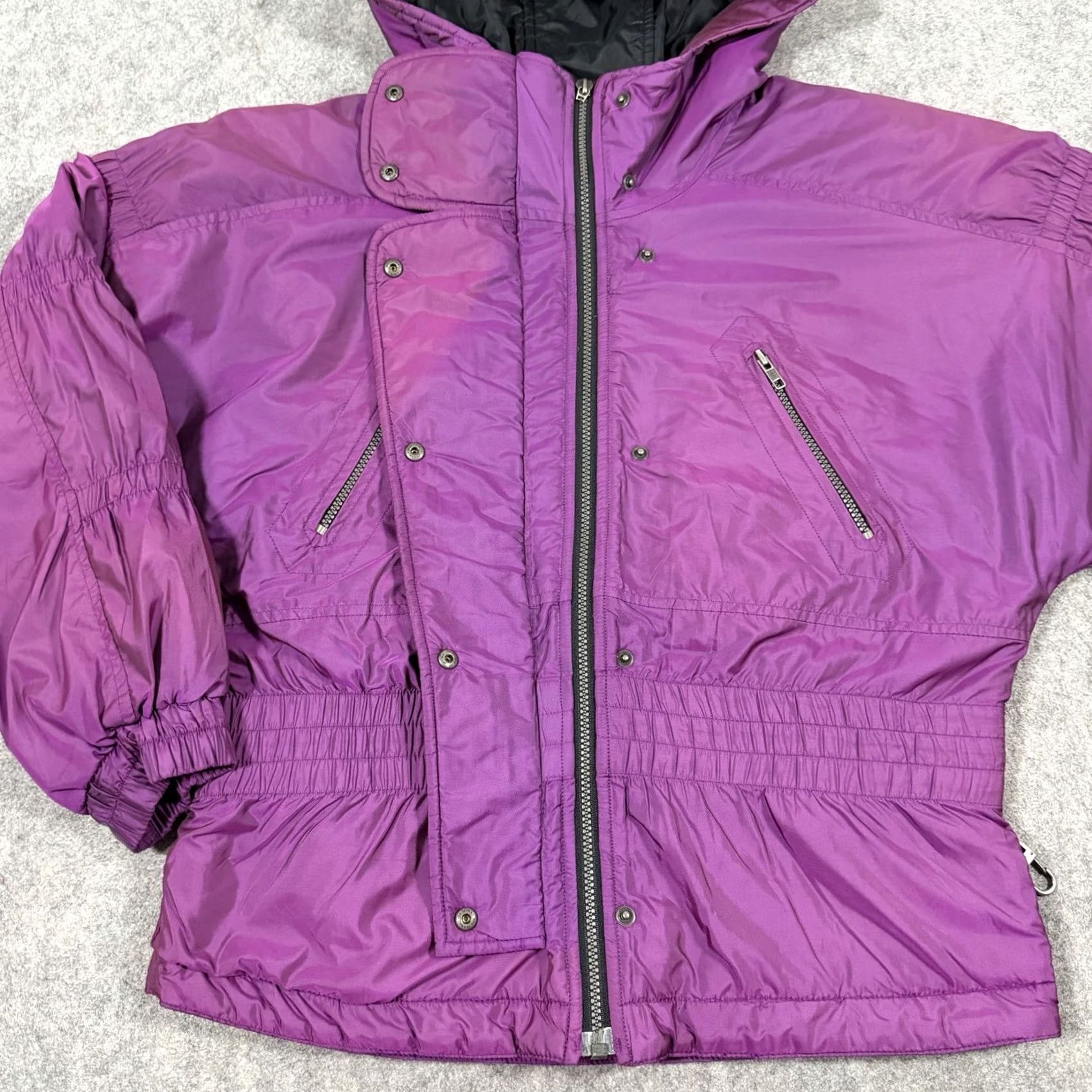 Vintage OSSI Skiwear Puffer Jacket Women's XS S? Purple Size S / US 4 / IT 40 - 6 Thumbnail