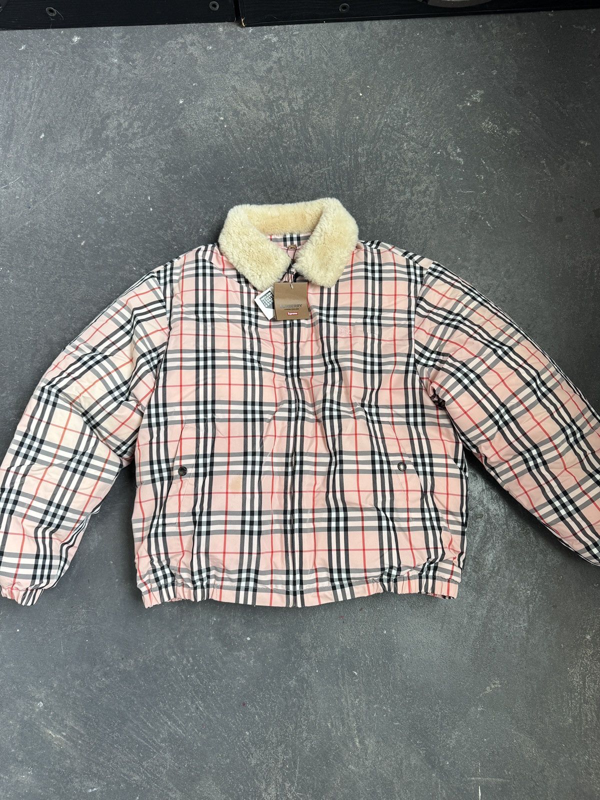 Burberry × Supreme Supreme x Burberry Puffer Size US L / EU 52-54 / 3 - 2 Thumbnail