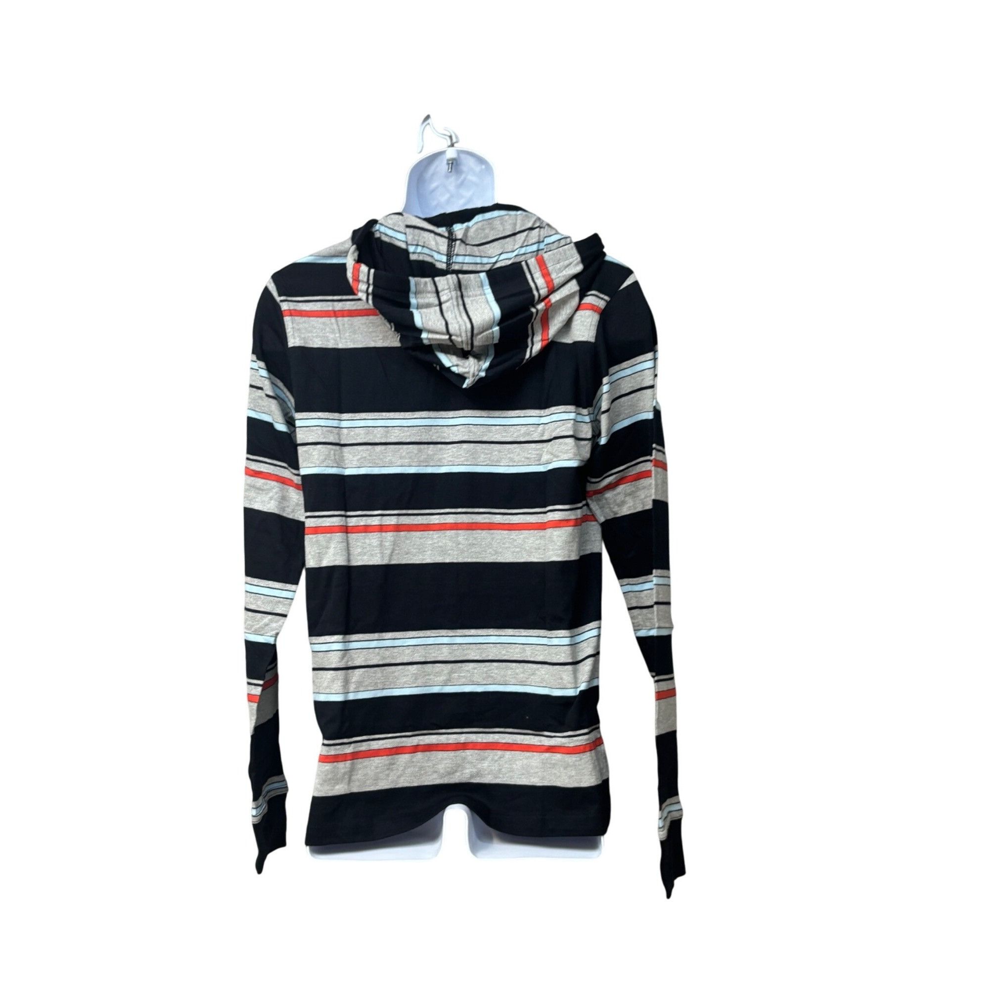 Other Micros Men’s Variagated Striped Long Sleeve Hooded Tee, Sz. Size US S / EU 44-46 / 1 - 6 Thumbnail