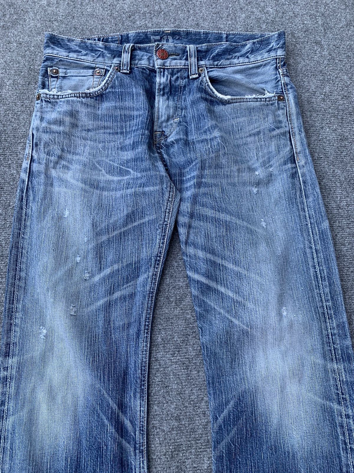 Edwin Flare Edwin 503 Blue Trip. This Edwin for sale Japan only💥 Size US 32 / EU 48 - 3 Thumbnail