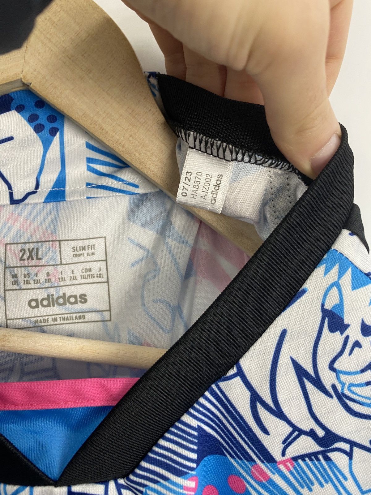 Adidas 🇯🇵 Adidas 2023 Japan JFA Dragon Ball Goku Jersey Y2K Rare Size US XXL / EU 58 / 5 - 6 Thumbnail