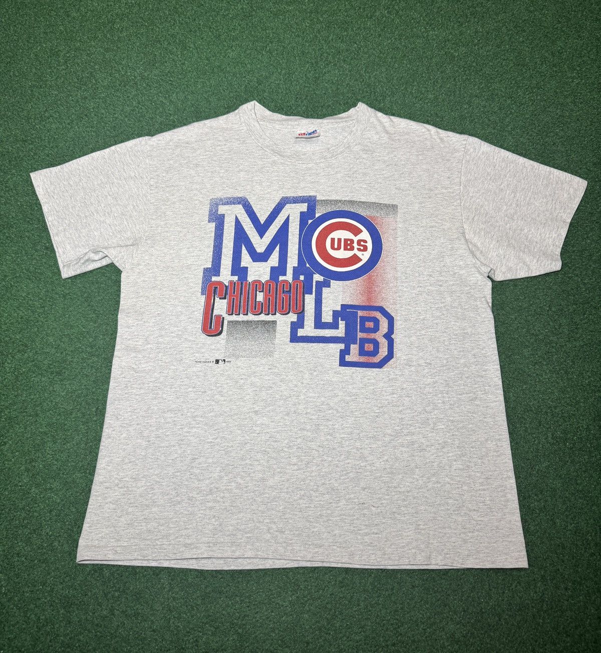 Hanes Chicago Cubs Vintage Team Hanes 90s 21x28 Baseball T Shirt Size US L / EU 52-54 / 3 - 1 Thumbnail