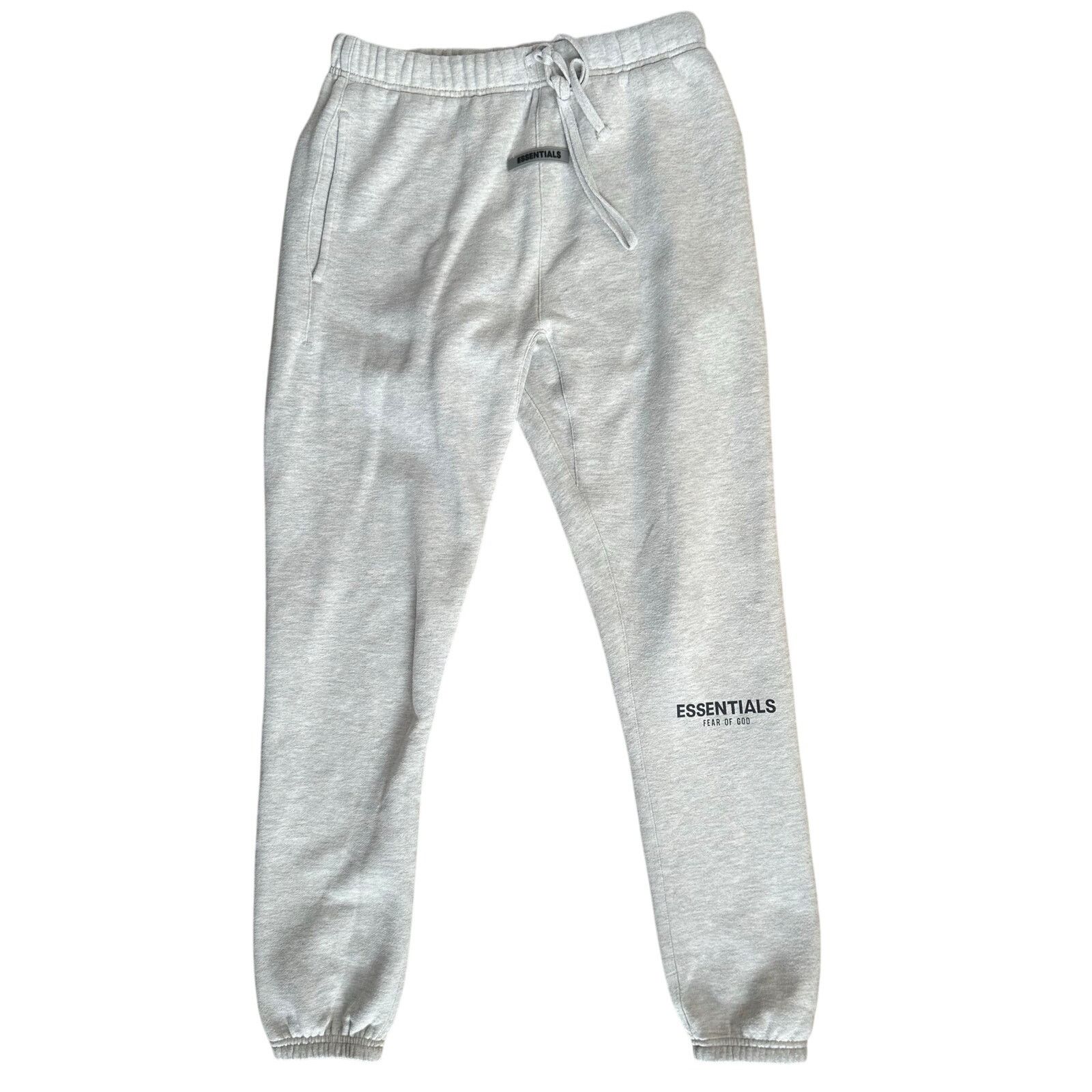 Fear of God Fear of God Essentials Grey Sweatpants - Size S - Mint Size US 26 / EU 42 - 2 Thumbnail