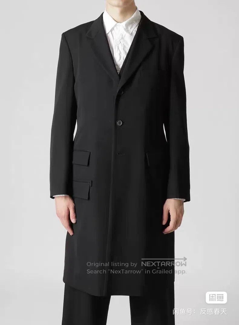 Yohji Yamamoto Yohji Yamamoto 23AW cashmere coat Size US M / EU 48-50 / 2 - 4 Thumbnail