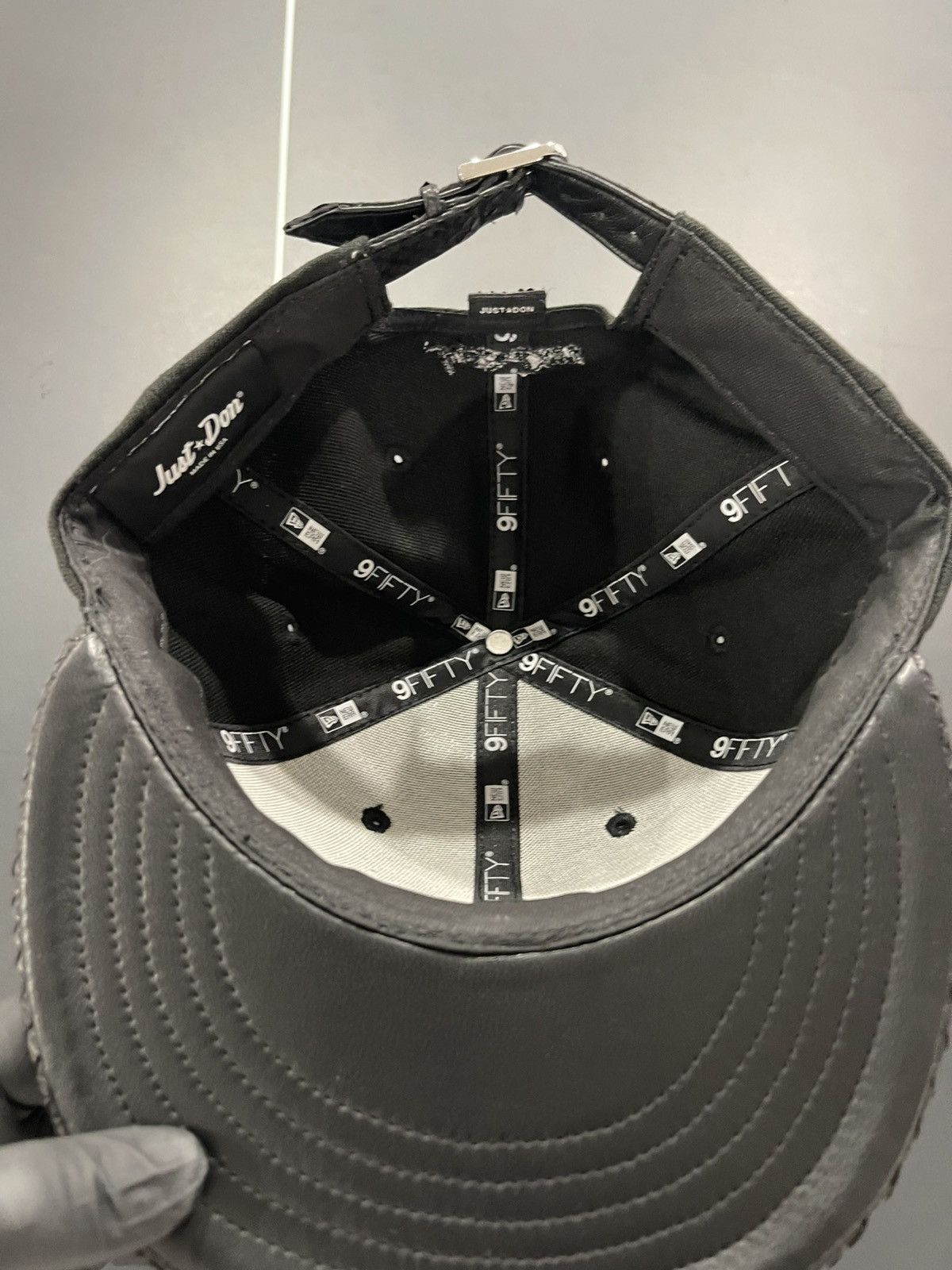 Just Don Just Don Snake Skin Yankee Hat Size ONE SIZE - 3 Thumbnail