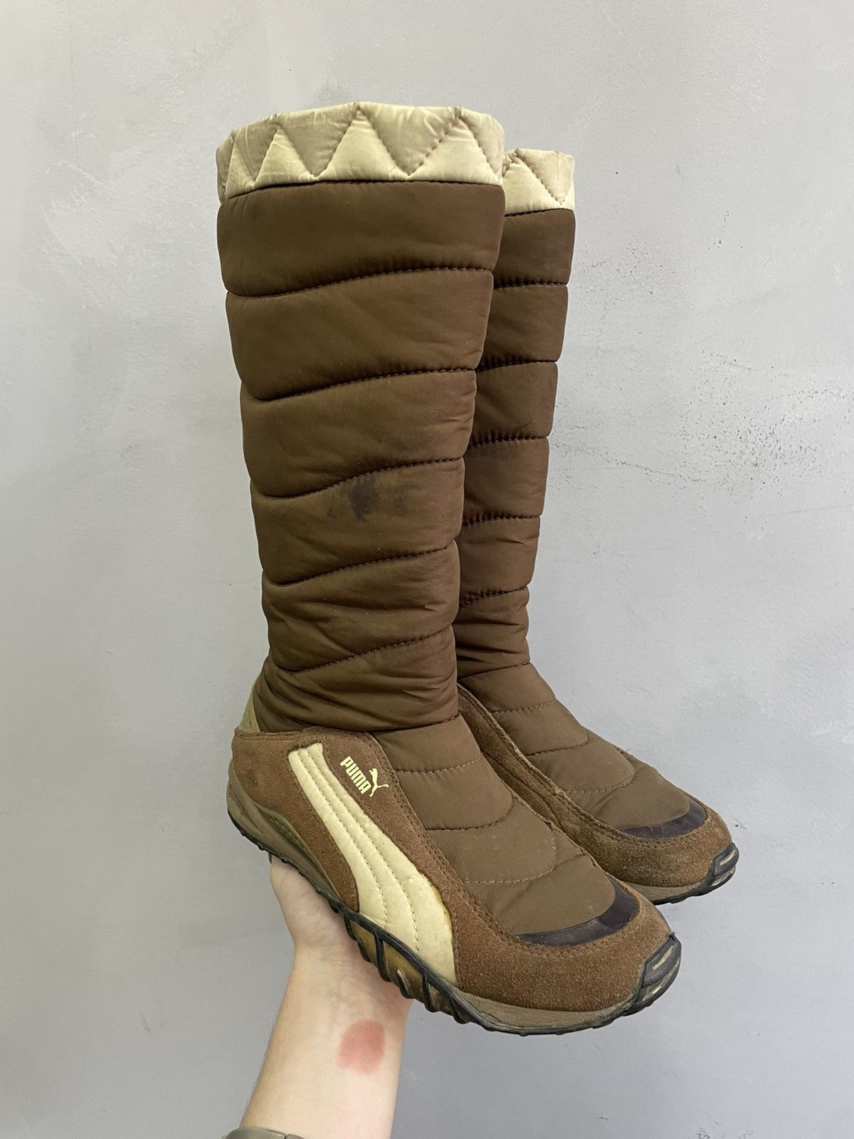Puma Puma winter high moto style sportswear boots shoes y2k Size US 7 / IT 37 - 1 Thumbnail