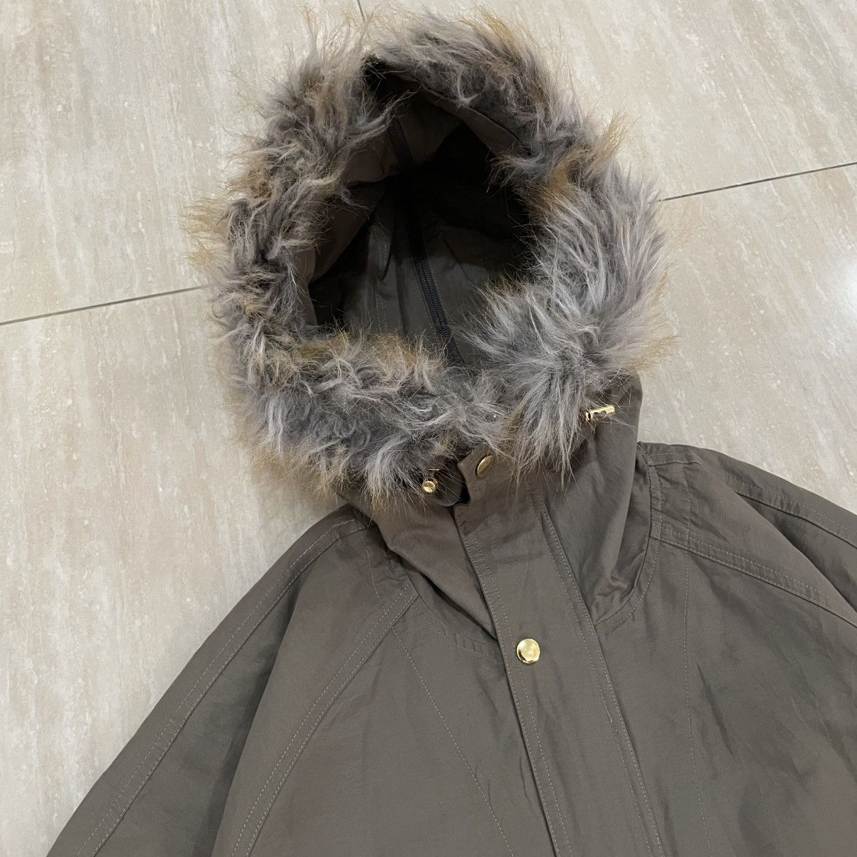 mercibeaucoup Issey Miyake Mercibeaucoup Fur Hood Mountain Parka Jacket Size US S / EU 44-46 / 1 - 2 Thumbnail