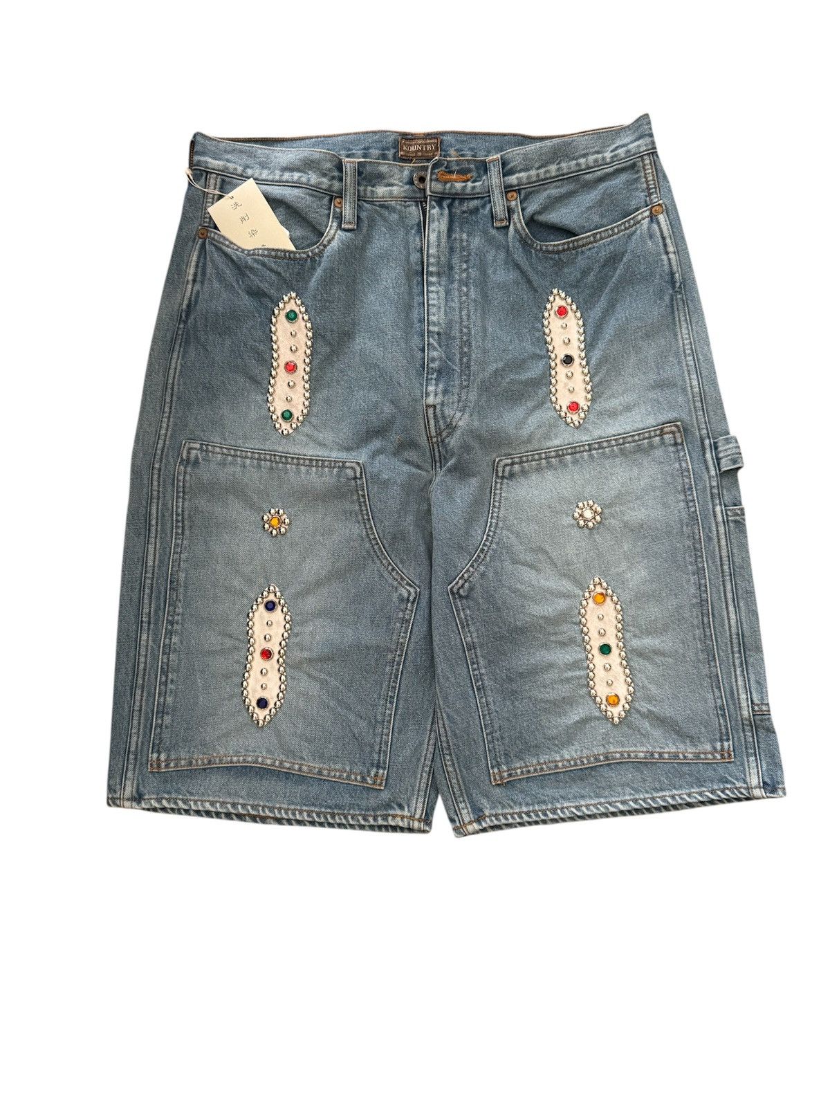 最終出品 早い者勝ち 確実正規品 kapital studs shorts 34 最終出品 早い者勝ち 確実正規品 kapital studs shorts 34