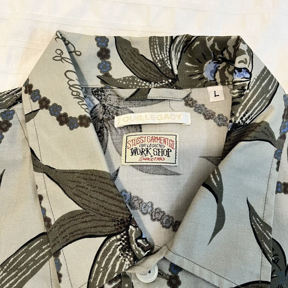 Our Legacy × Stussy Positive vibrations shirt Size US L / EU 52-54 / 3 - 2 Thumbnail