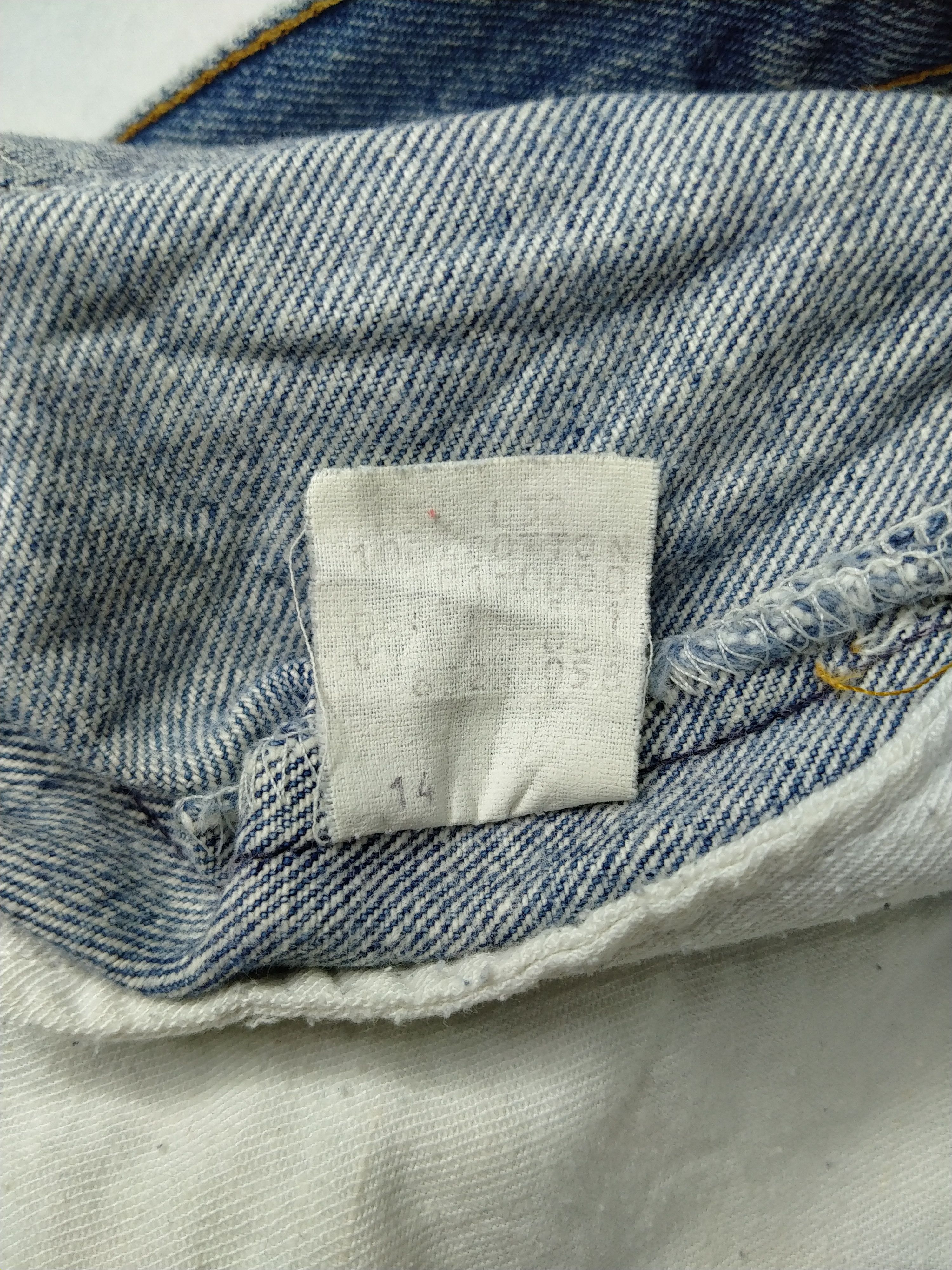 Levi's 80s Blue Wash Vintage Levi's 501 Denim 31x28.5 -JN804 Size US 31 - 9 Thumbnail