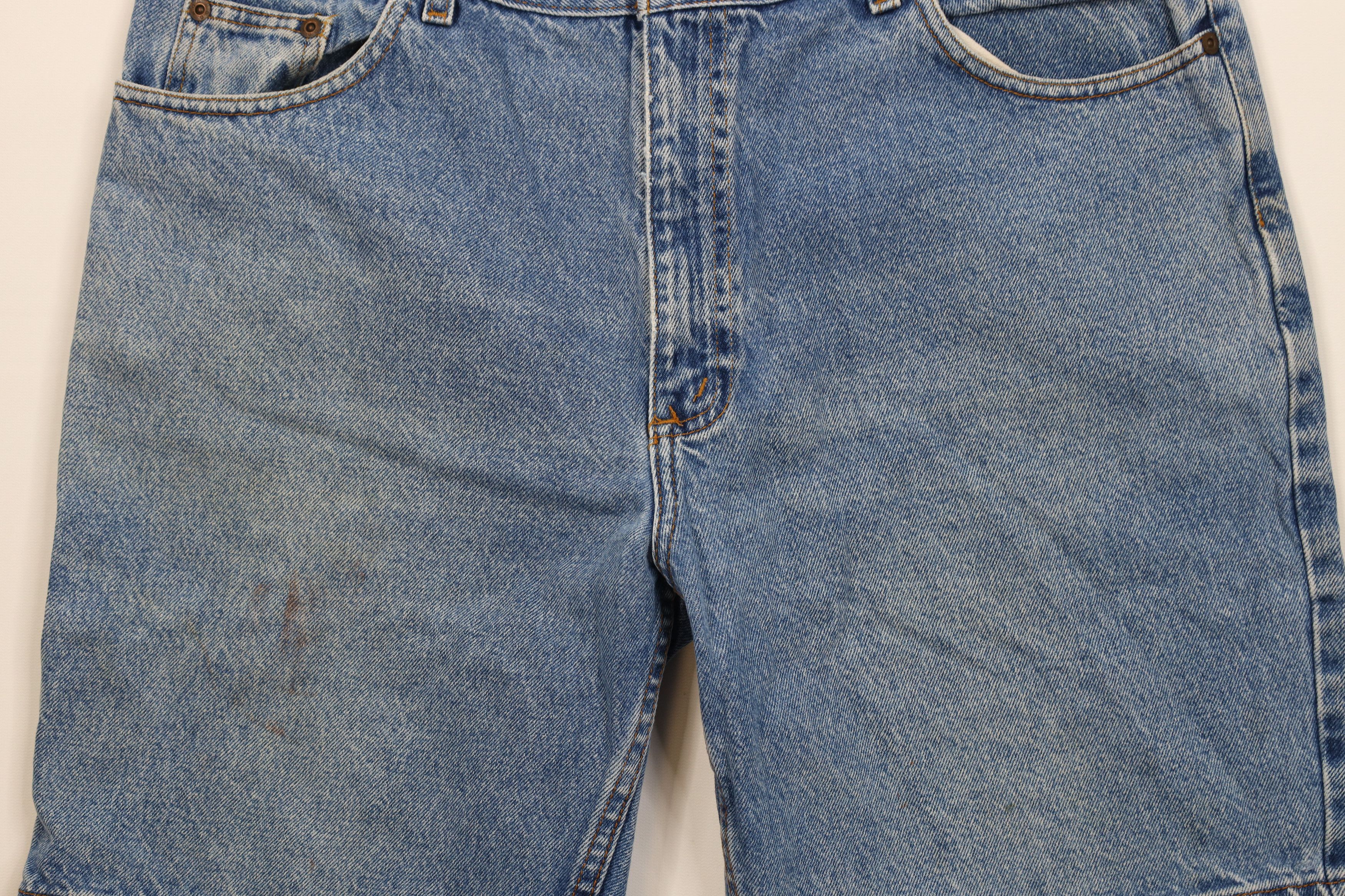 Vintage Vintage 90s Streetwear Above Knee Denim Jean Shorts Jorts Size US 36 / EU 52 - 3 Thumbnail