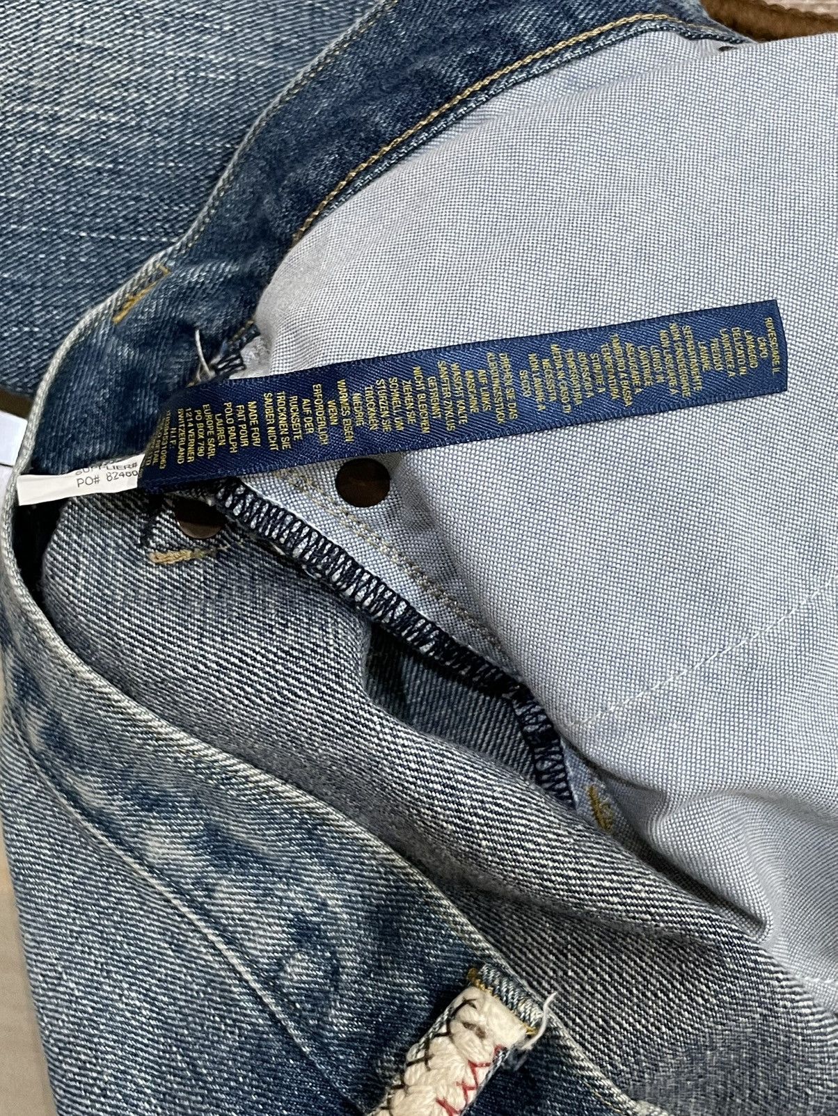 Vintage Vintage Repaired Jeans Ralph Lauren Denim Size US 32 / EU 48 - 13 Thumbnail