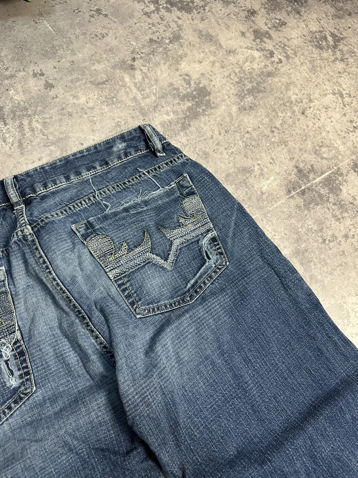 Diesel Vintage Diesel Jeans Distressed Wash Japanese Crazy y2k 90s Size US 32 / EU 48 - 10 Thumbnail