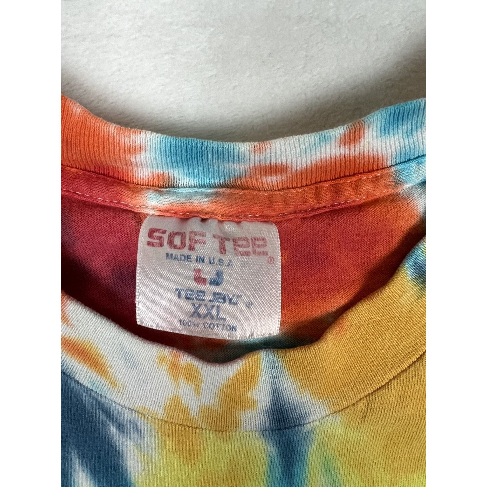 Vintage Vintage MC Escher Tie Dye T-Shirt Size XL Single Stitch Draw Size US XL / EU 56 / 4 - 6 Thumbnail