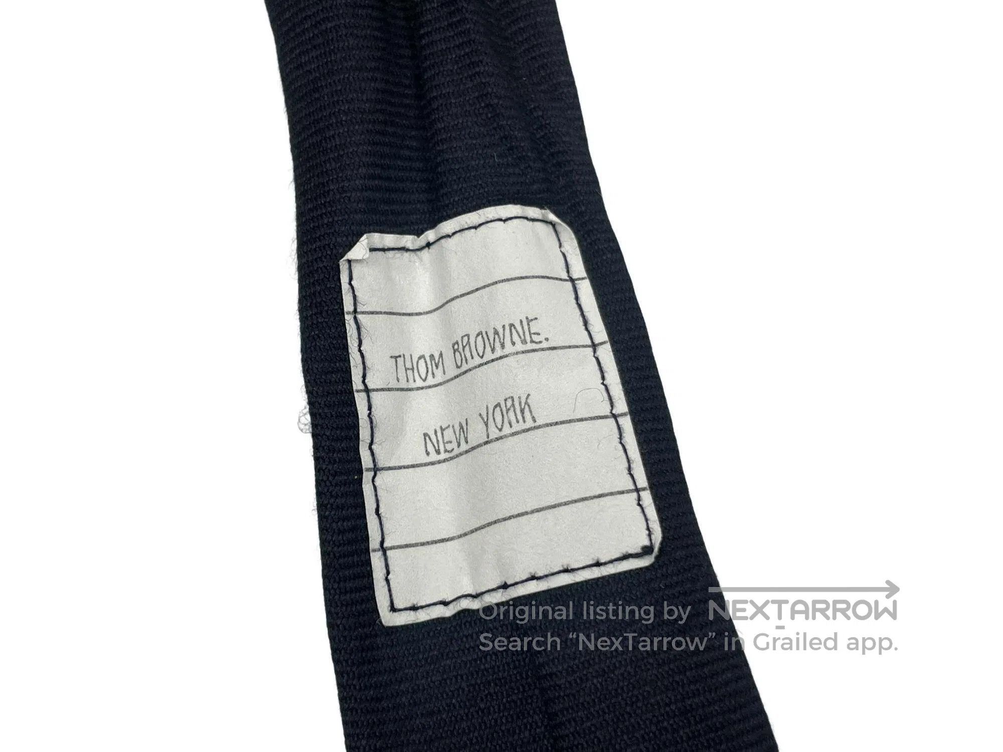 Thom Browne Thom Browne Classic Striped Tie Size ONE SIZE - 3 Thumbnail