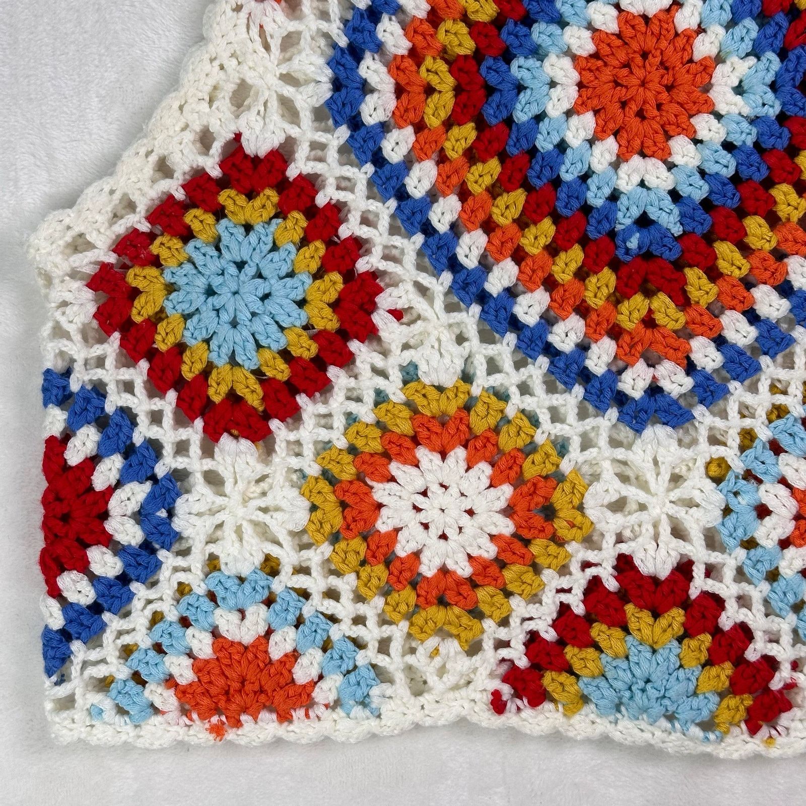 Other ALTAR’D STATE Sinead Granny Crochet Boho Grandma Crop Top Size L / US 10 / IT 46 - 5 Thumbnail