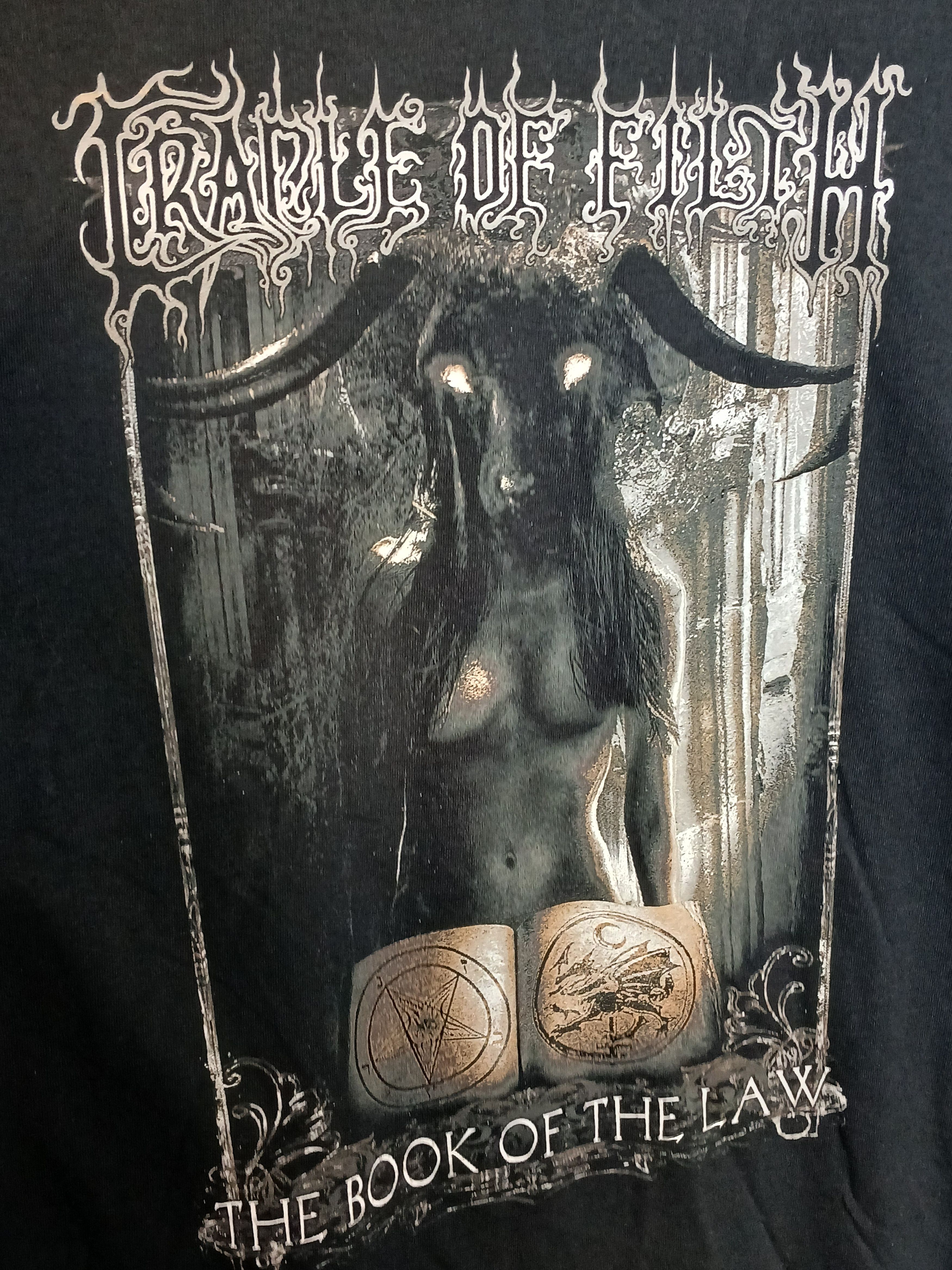 Band Tees Cradle Of Filth The Book Of The Law T-Shirt Size US L / EU 52-54 / 3 - 3 Thumbnail