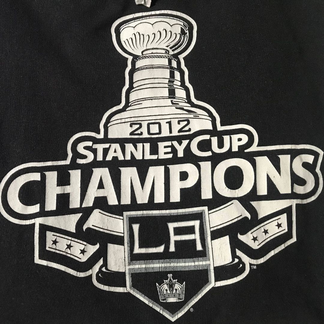 NHL 2012 Stanley Cup Los Angeles Kings Championship Shirt Size US XL / EU 56 / 4 - 4 Thumbnail