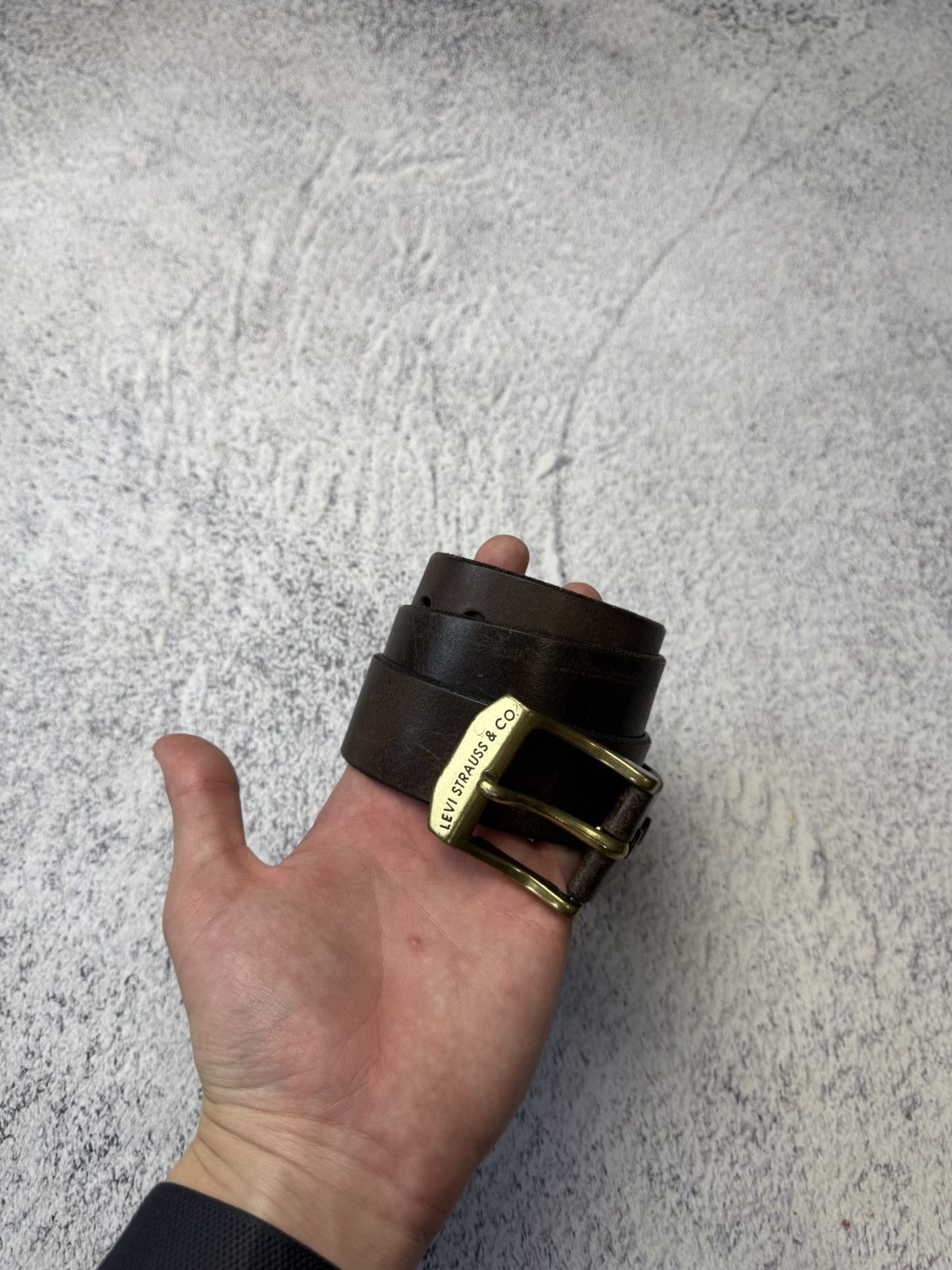 Levi's × Vintage Vintage Levi’s Belts Leather Japanese Brand Y2K streetwear Size ONE SIZE - 1 Thumbnail