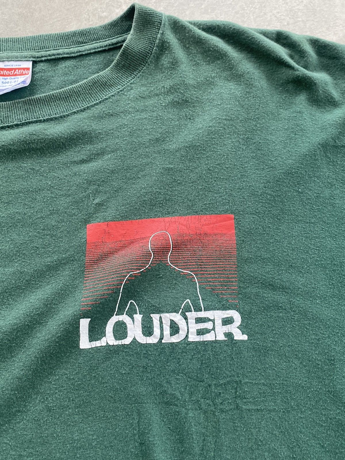 Band Tees × Vintage LOUDER BAND TEE Size US XXL / EU 58 / 5 - 2 Thumbnail