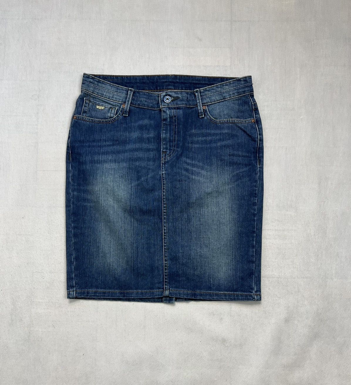 Levi's × Vintage Skirt Levi’s Avant Garde Vintage Y2K Denim Jeans Size M / US 6-8 / IT 42-44 - 2 Thumbnail
