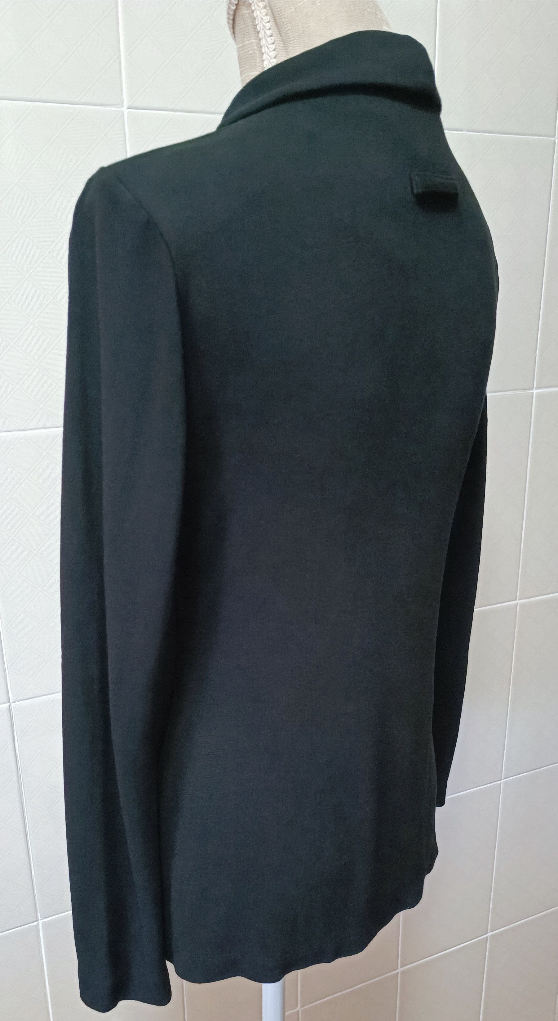 Jean Paul Gaultier Black sweater with Zippers on the front, above the bust. Size M / US 6-8 / IT 42-44 - 9 Thumbnail