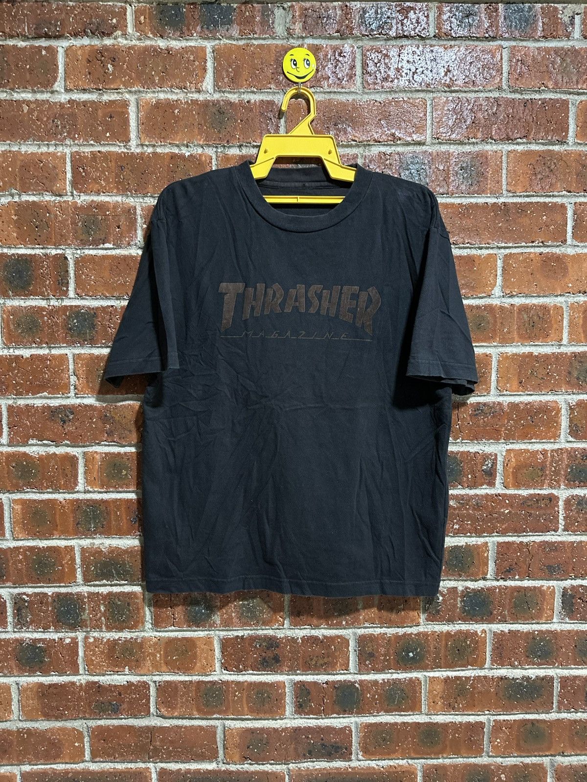 Japanese Brand × Thrasher × Vintage Vintage Thrasher Magazine Faded Tee Size US M / EU 48-50 / 2 - 1 Thumbnail