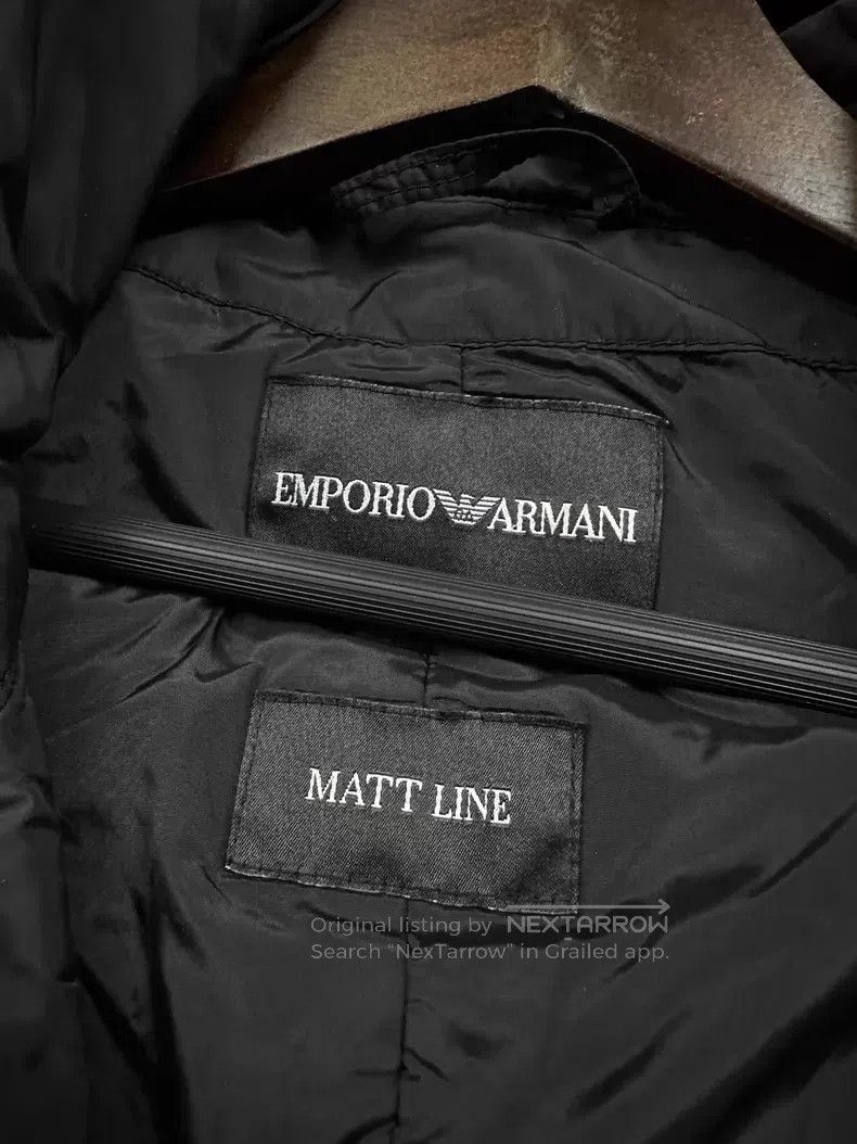 Emporio Armani EMPORIO ARMANI Leather Patchwork Jacket i Size US M / EU 48-50 / 2 - 6 Thumbnail