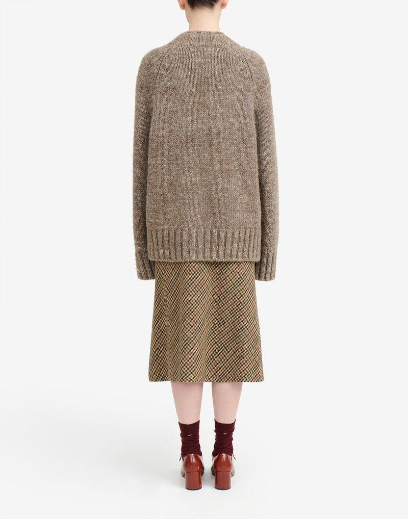 Maison Margiela o1w1db10126 Botanical Dye Cardigan in Brown Size M / US 6-8 / IT 42-44 - 4 Thumbnail
