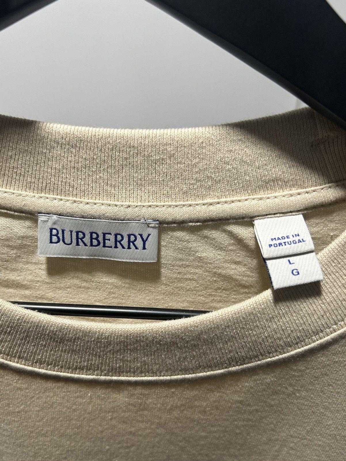 Burberry Burberry Check Label Tee Size US L / EU 52-54 / 3 - 2 Thumbnail
