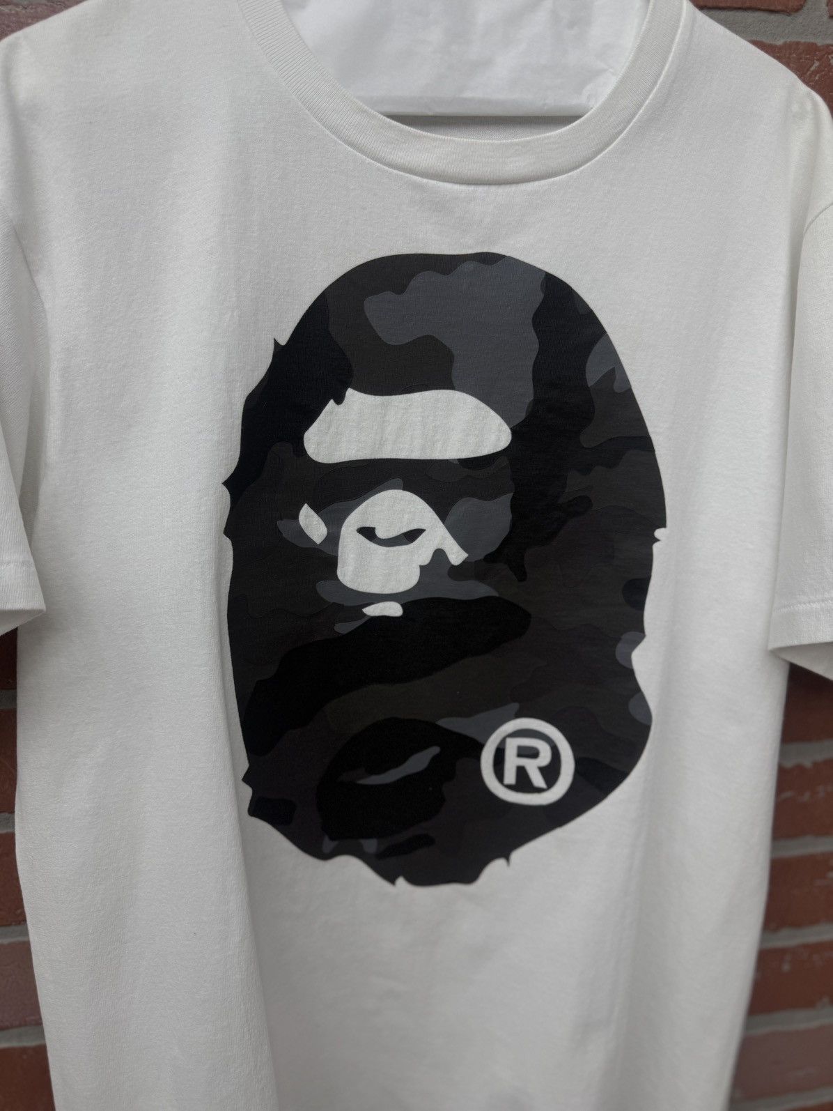 Bape Bape Ape Camo Black Head Tee Size M 🧼 Size US M / EU 48-50 / 2 - 4 Thumbnail