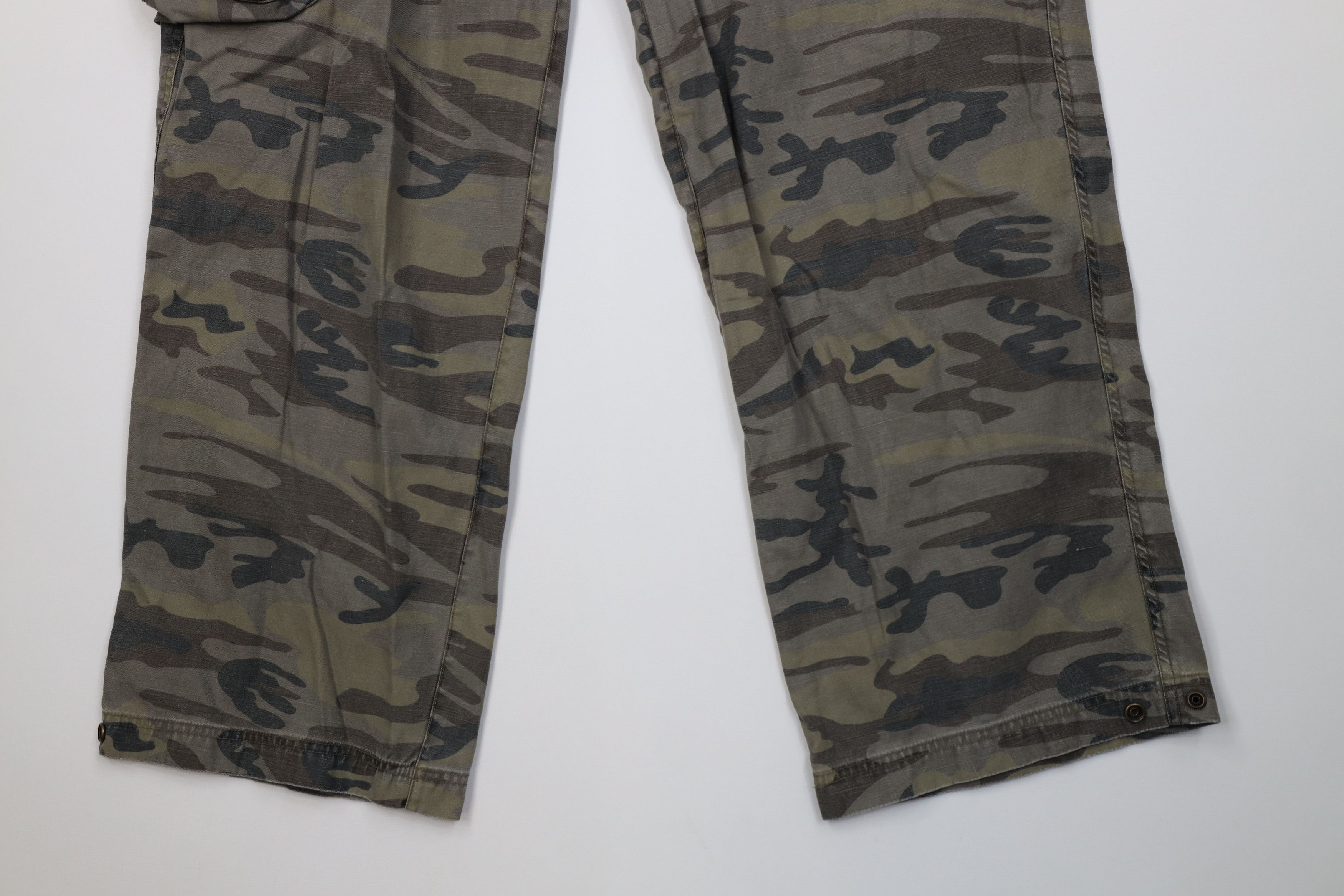 Vintage Vintage Y2K Streetwear Baggy Wide Leg Cargo Pants Camouflage Size US 34 / EU 50 - 4 Thumbnail