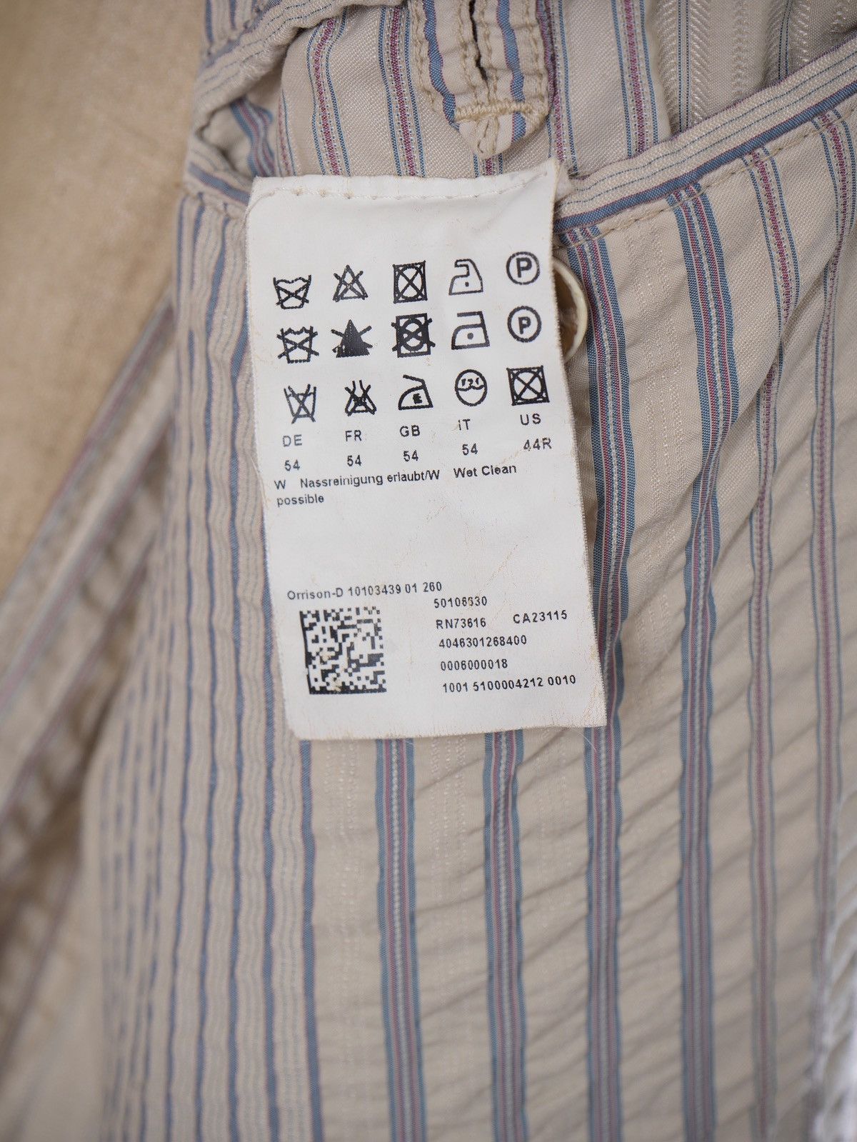 Hugo Boss Vintage Hugo Boss Linen Jacket sz 54 Size US L / EU 52-54 / 3 - 5 Thumbnail