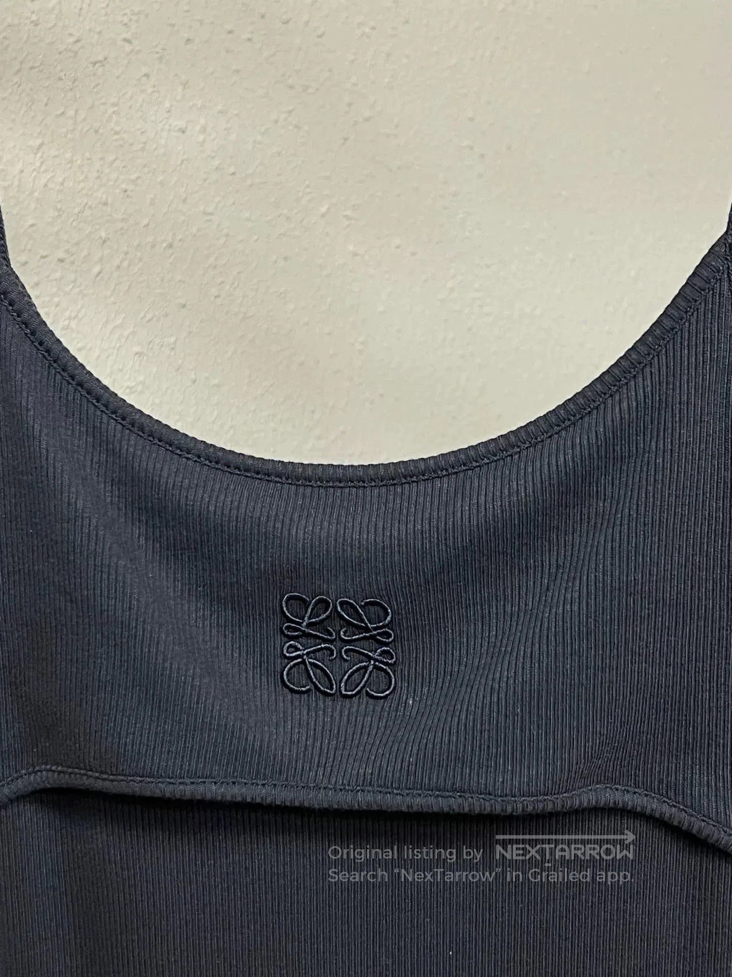 Loewe Loewe Dark Blue Spaghetti Strap Dress. Size M / US 6-8 / IT 42-44 - 3 Thumbnail