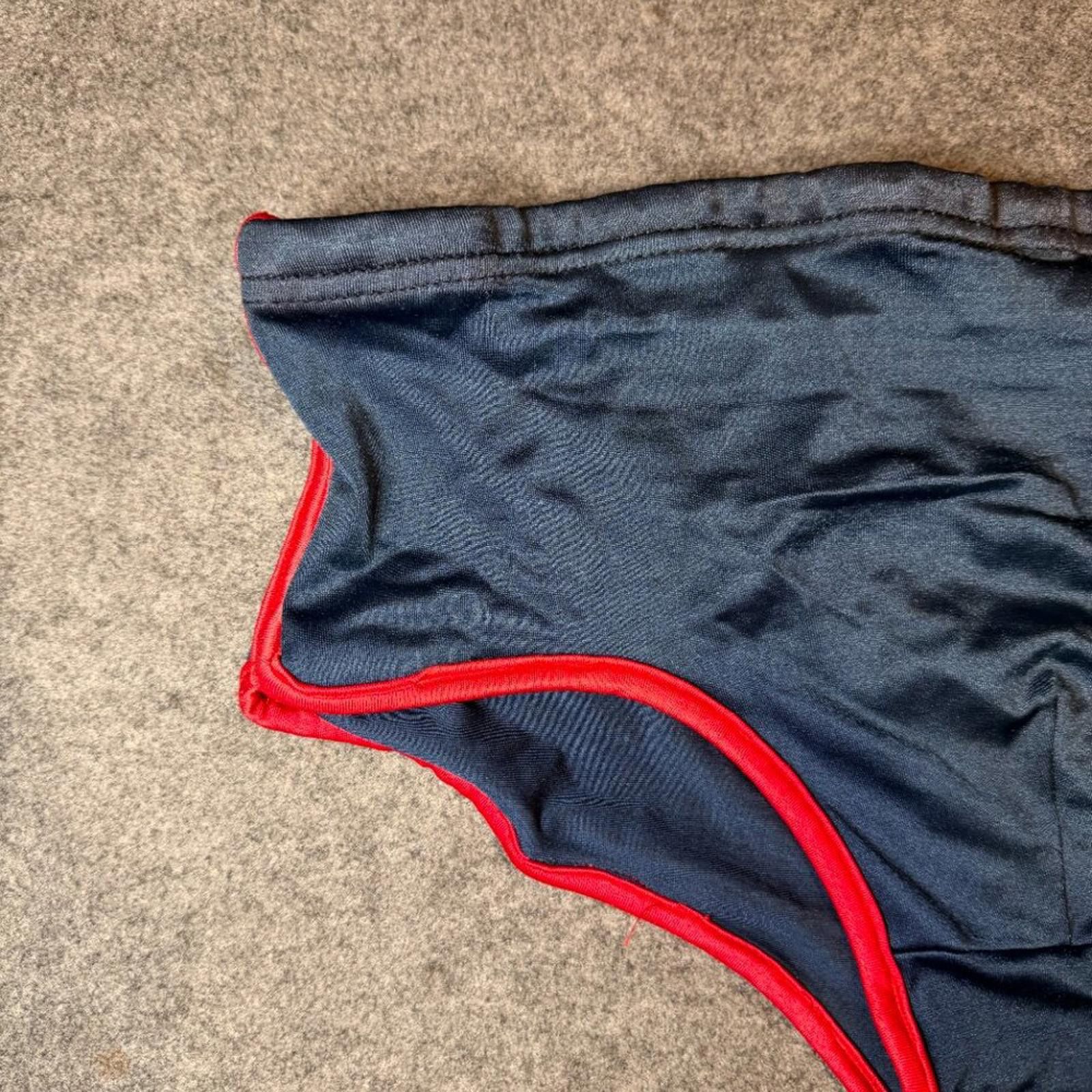 Other Vintage Gantner Men’s Swim Brief Size Medium – Navy/Red Trim Size US 32 / EU 48 - 5 Thumbnail