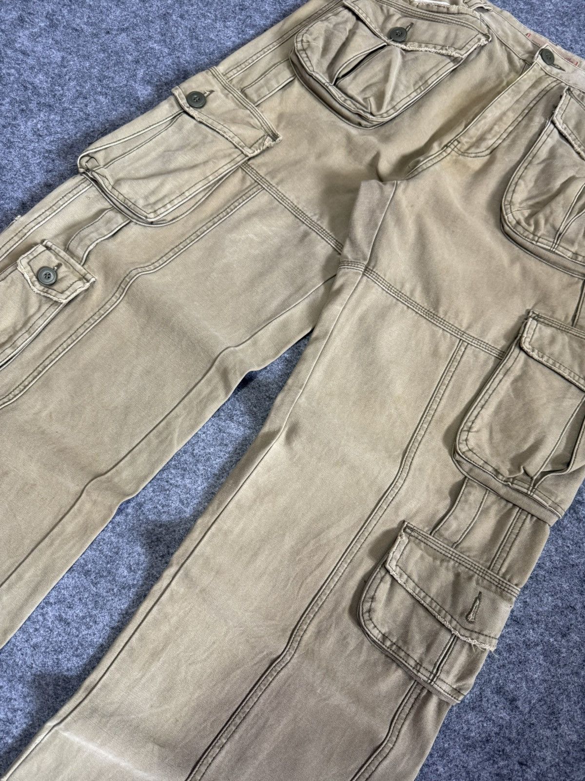 G-Unit Soo Japan Baggy Loose Fit Multipocket Cargo Pants Size US 32 / EU 48 - 6 Thumbnail