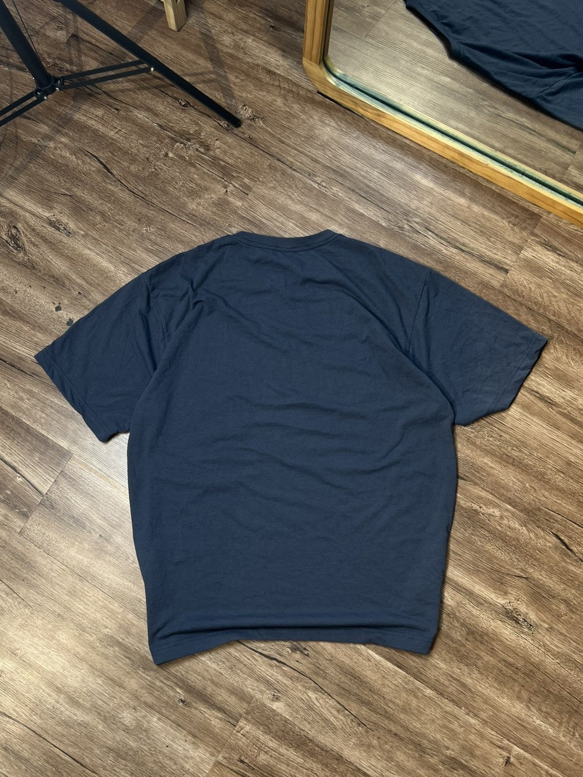 Montbell MONTBELL MINI LOGO NAVY T-SHIRT BASIC MINIMAL GORPCORE Size US L / EU 52-54 / 3 - 7 Thumbnail