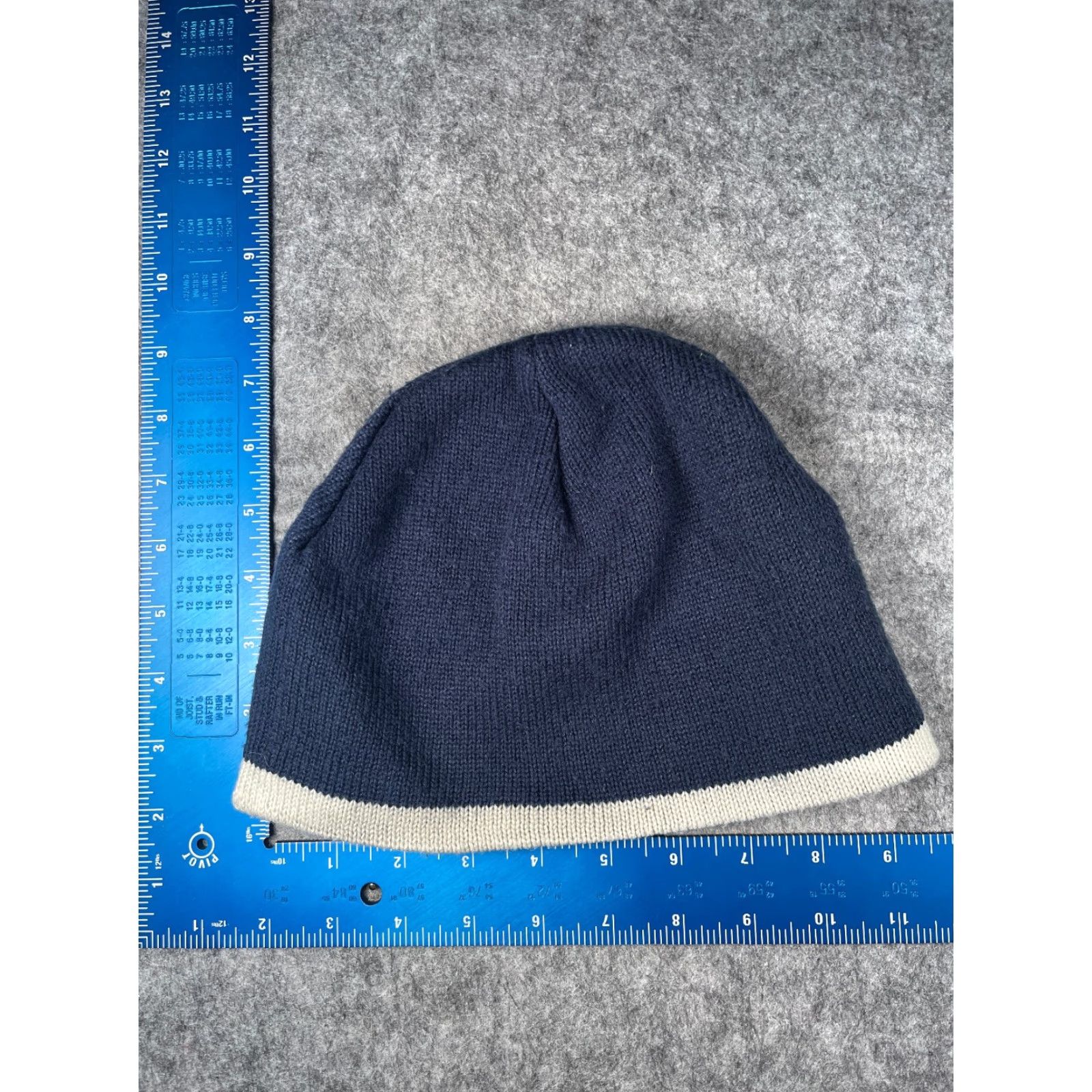 Port & Company Port & Company Beanie Adult One Size Blue Knit 100% Acrylic Embroidered Knit Hat Unisex Adult Beanie Blue Size ONE SIZE - 4 Thumbnail