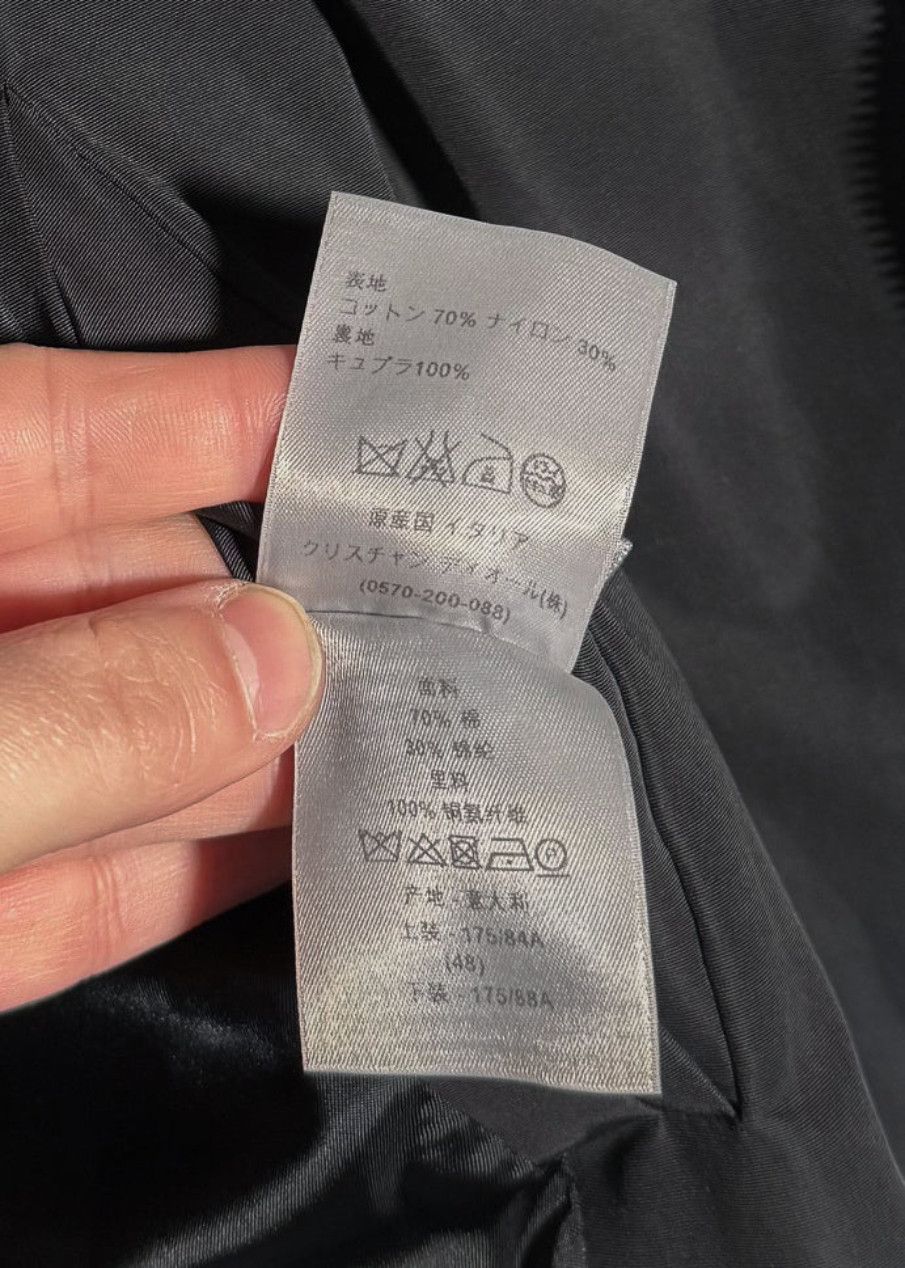 Dior Dior Homme Black Cotton Nylon Asymmetrical Zipped Jacket Size US M / EU 48-50 / 2 - 10 Thumbnail