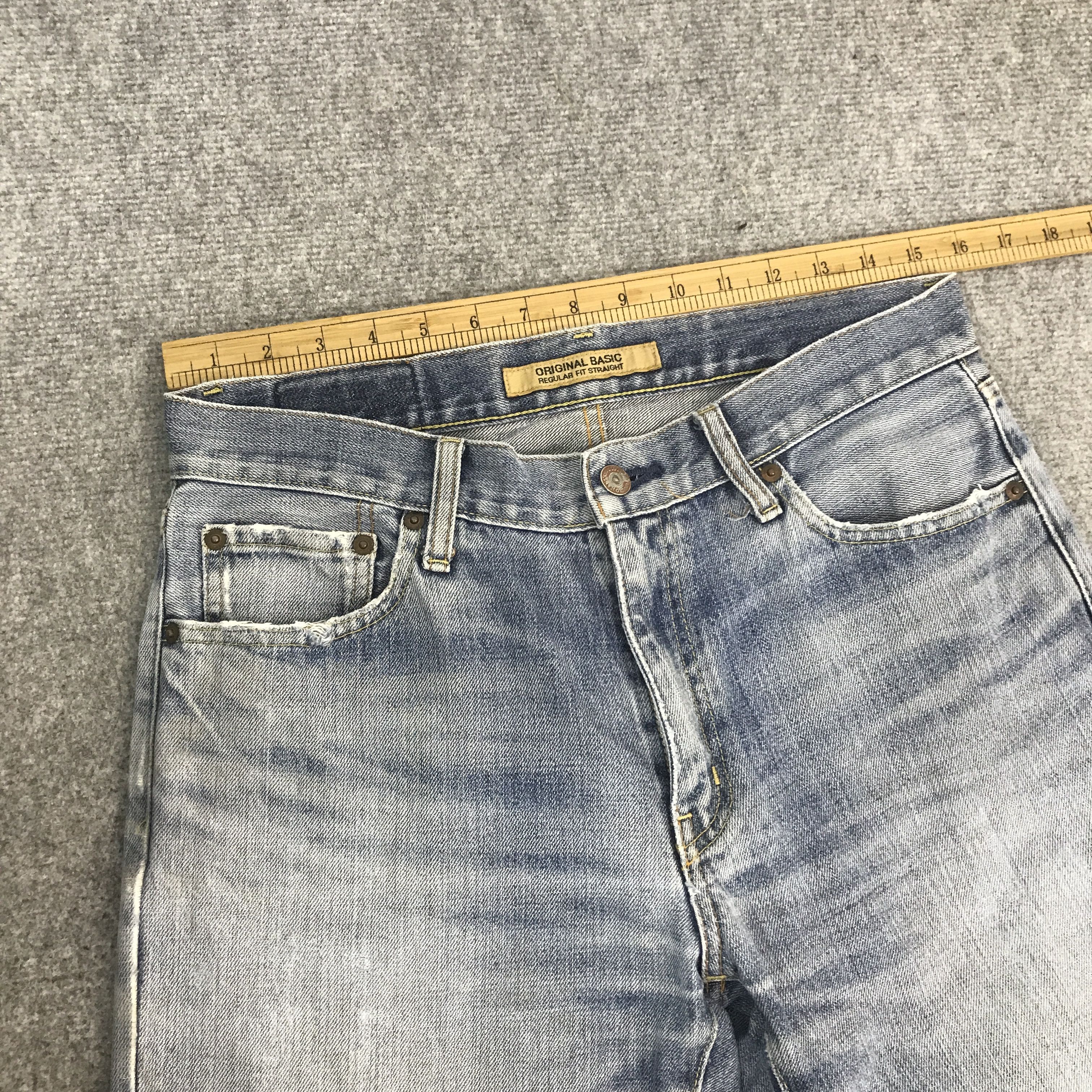 Uniqlo Japan Denim uniqlo distressed jeans pants Size US 32 / EU 48 - 7 Thumbnail