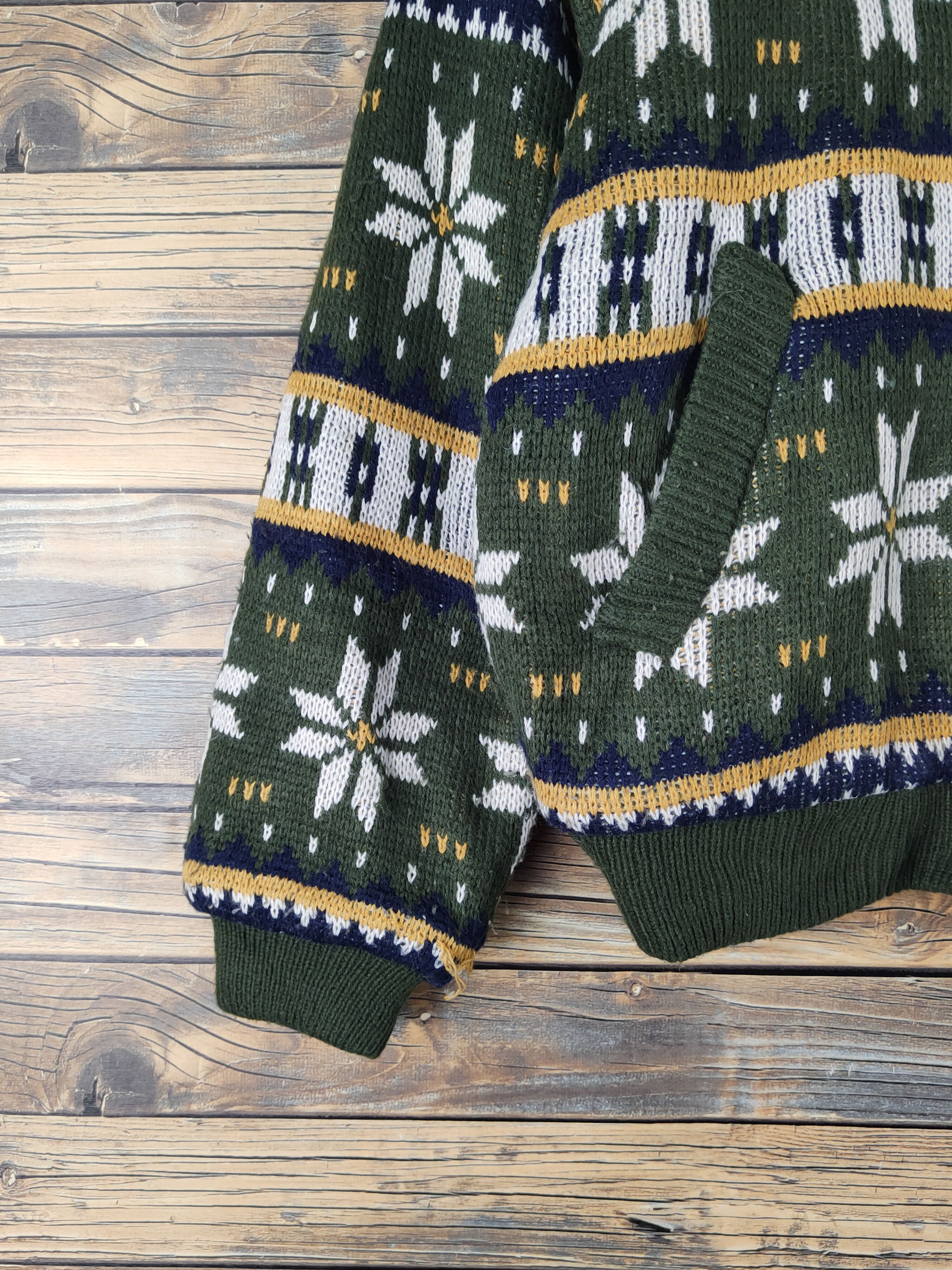 Japanese Brand Big Session Olive Hoodie Knitwear Sweaters #W1266 Size L / US 10 / IT 46 - 5 Thumbnail