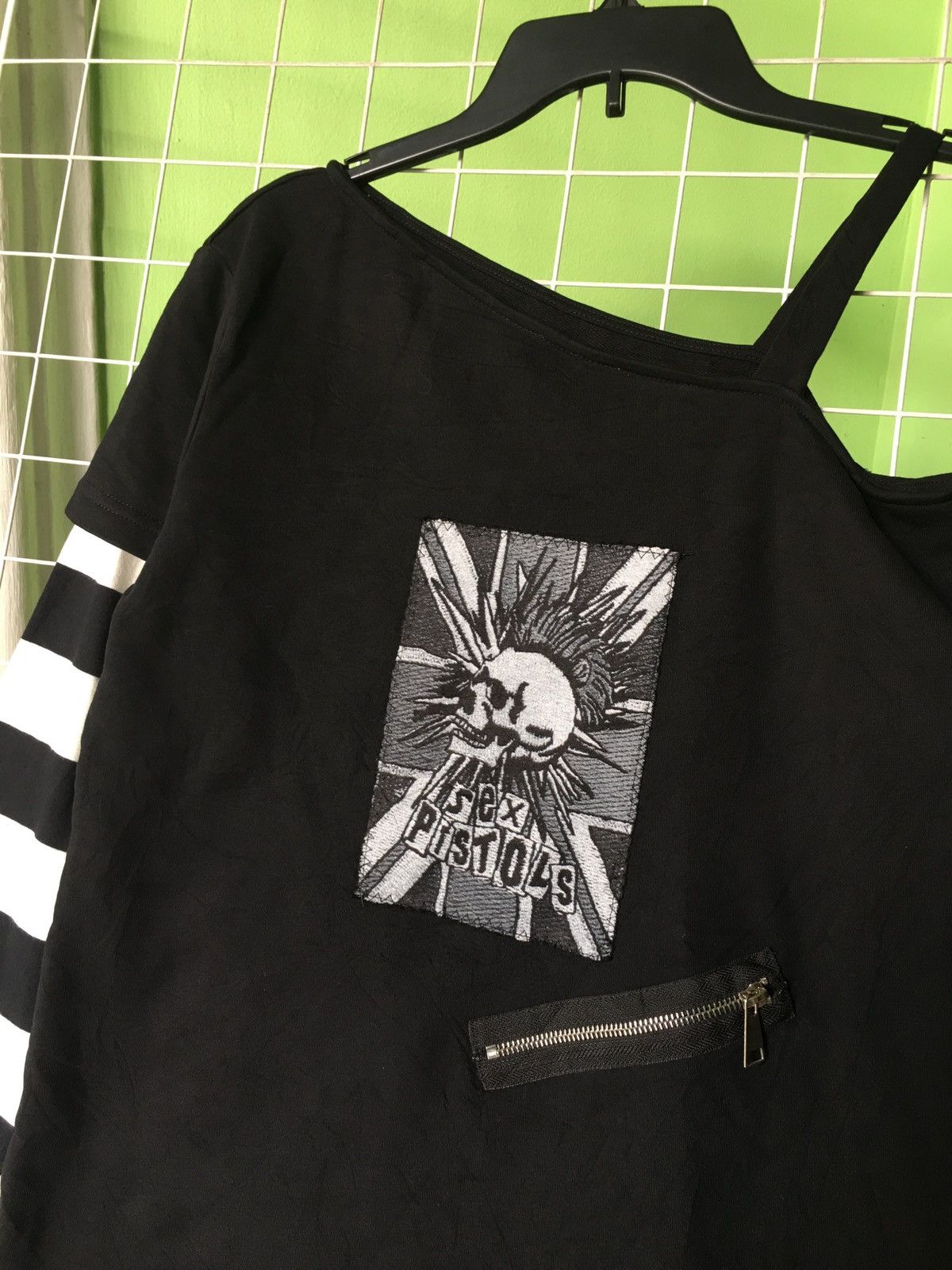 Japanese Brand 2000s Diet grrrl sex pistols bondage Longsleeve Size L / US 10 / IT 46 - 2 Thumbnail