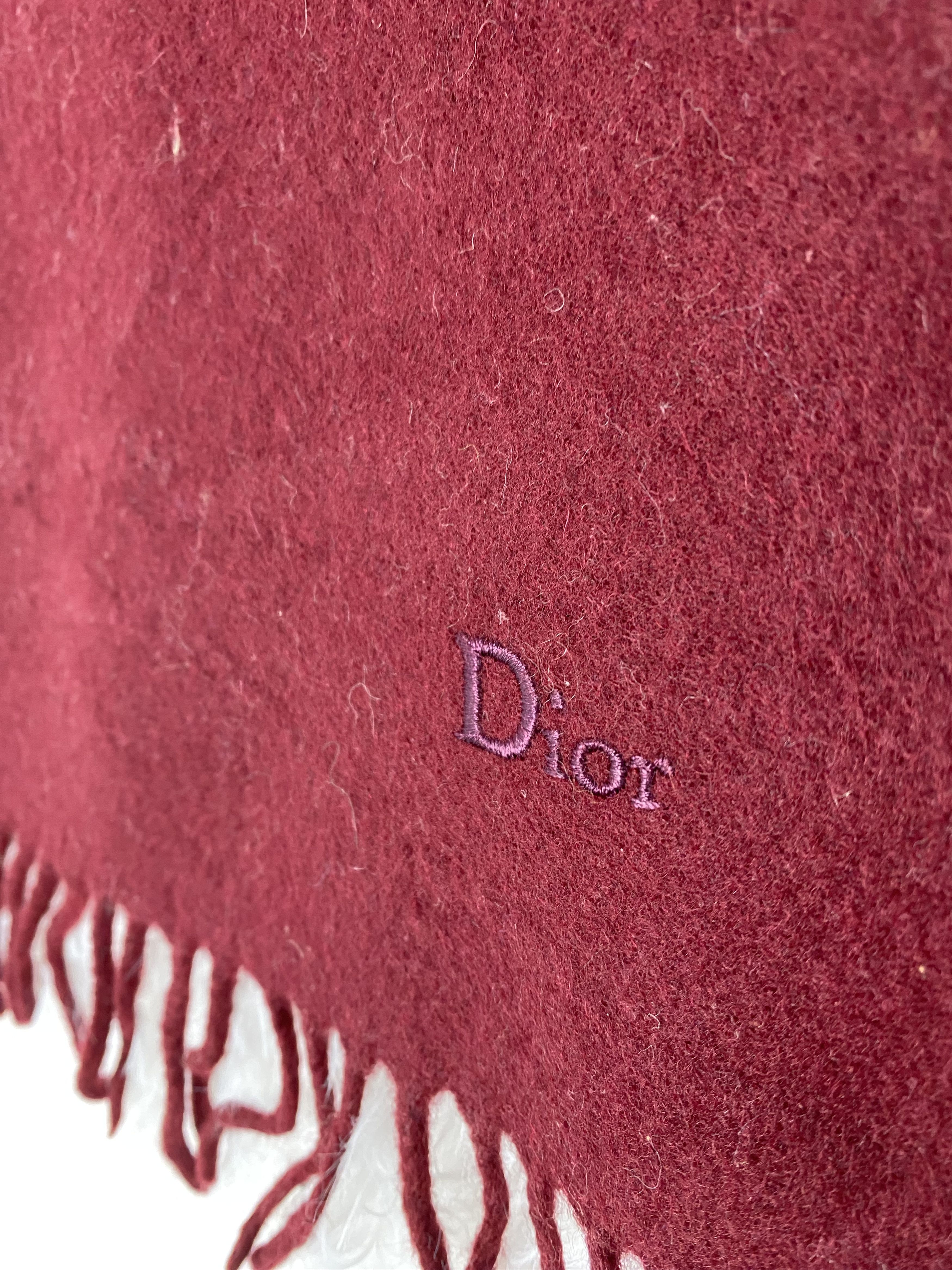 Vintage Vintage Christian Dior Scarf / Muffler Neckwear PM0036 Size ONE SIZE - 2 Thumbnail