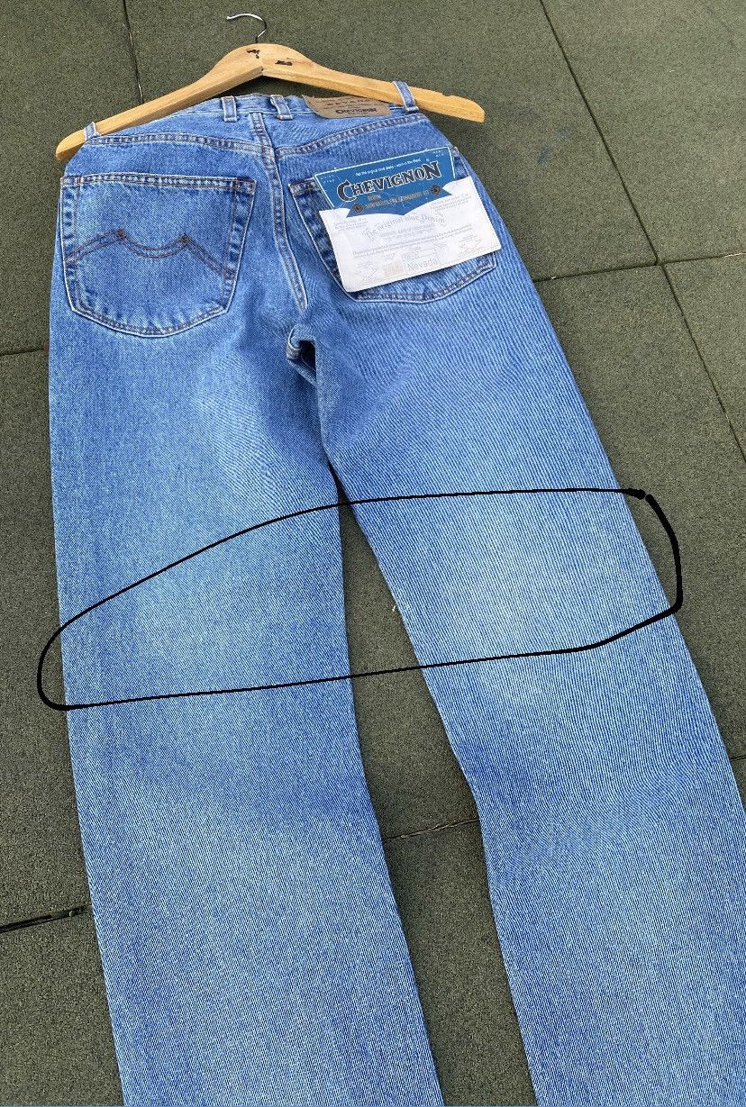 Chevignon × Vintage Vintage Chevignon Nevada Denim Jeans 90s Deadstock W27 L34 Size 27" / US 4 / IT 40 - 15 Thumbnail