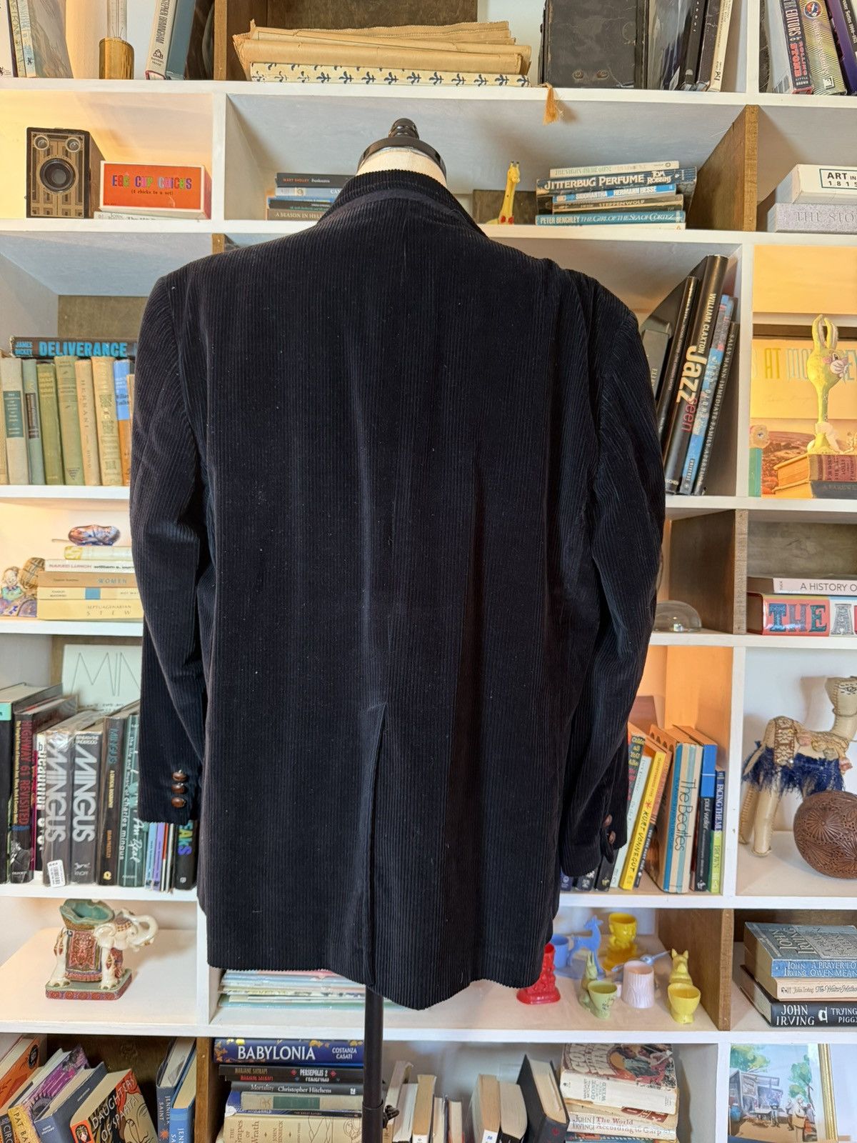Brooks Brothers vintage brooks brothers corduroy sports jacket in navy Size 46R - 4 Thumbnail