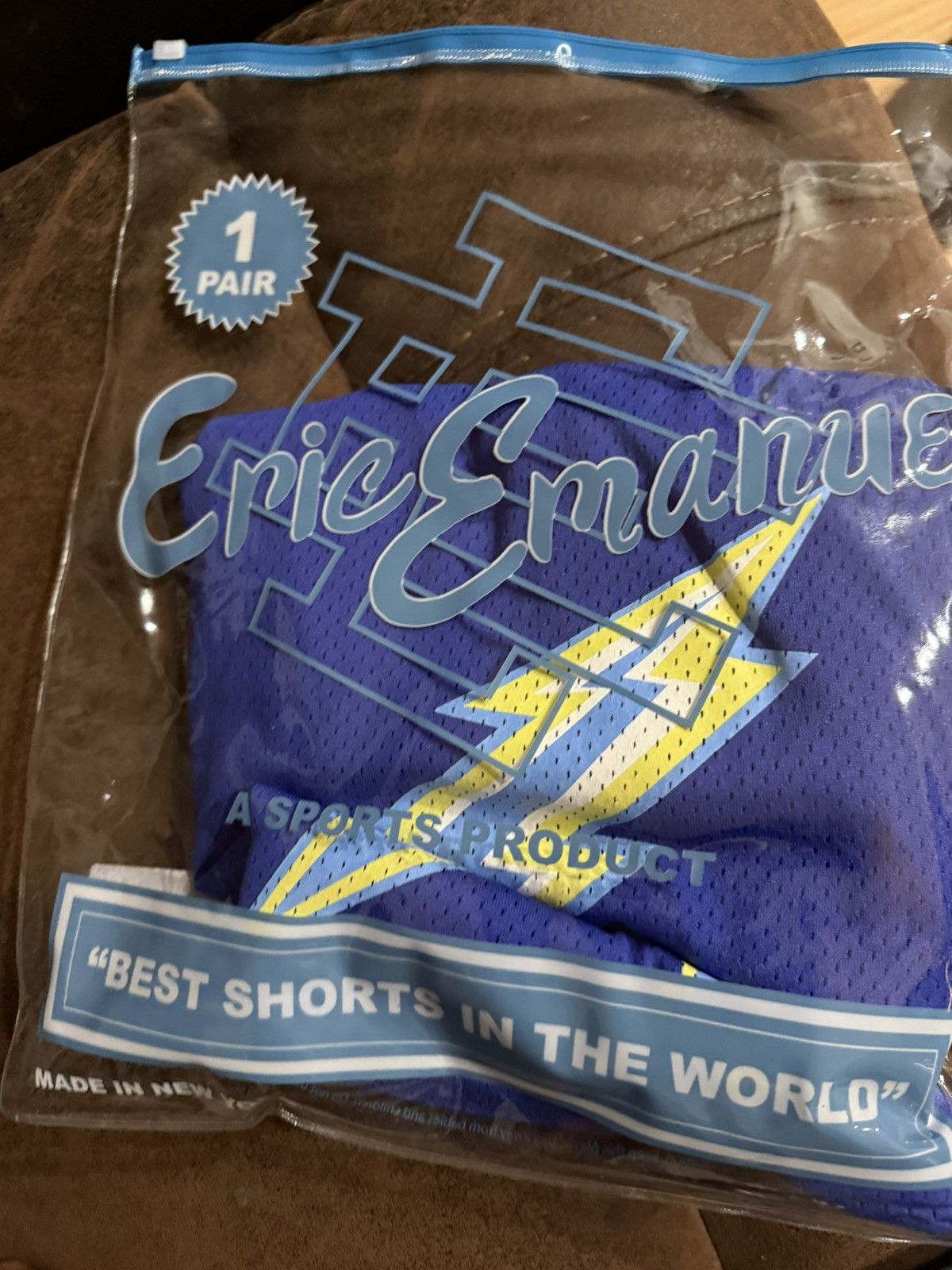 Eric Emanuel Eric Emanuel Purple Bolt Shorts Size US 32 / EU 48 - 1 Thumbnail