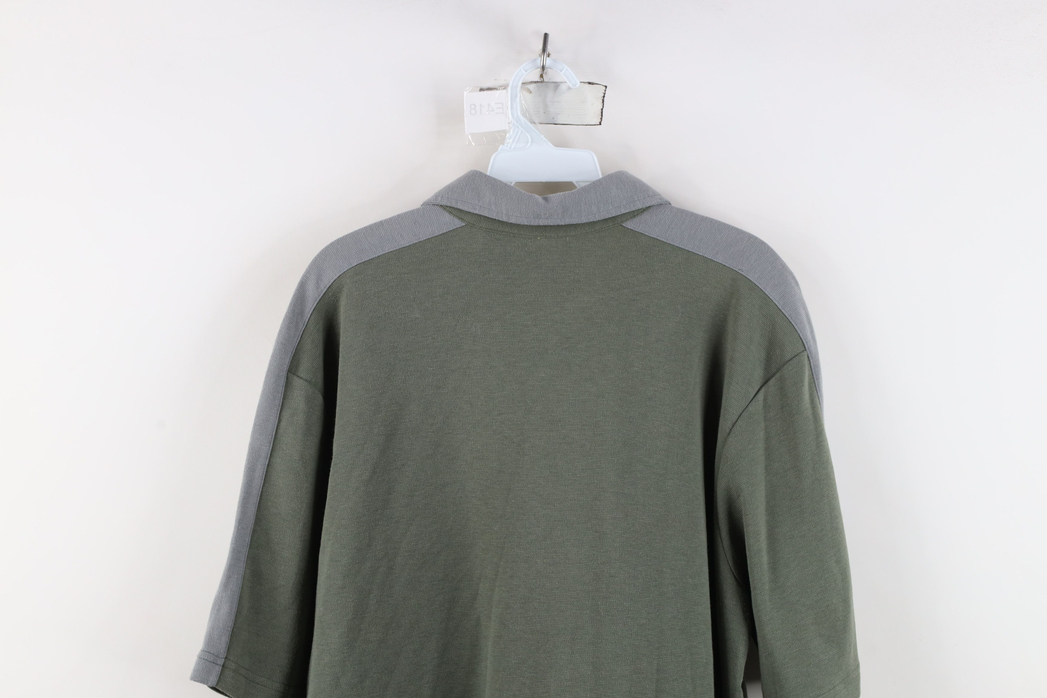 Quiksilver Vintage 90s Y2K Quiksilver Surfing Knit Collared Polo Shirt Size US L / EU 52-54 / 3 - 15 Thumbnail